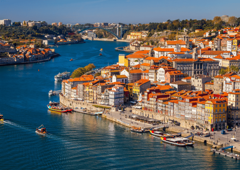 10 Bucket List Destinations In Portugal To Visit, 1 Day in Porto Itinerary - One Day in Porto Itinerary - Porto, Portugal old town on the Douro River