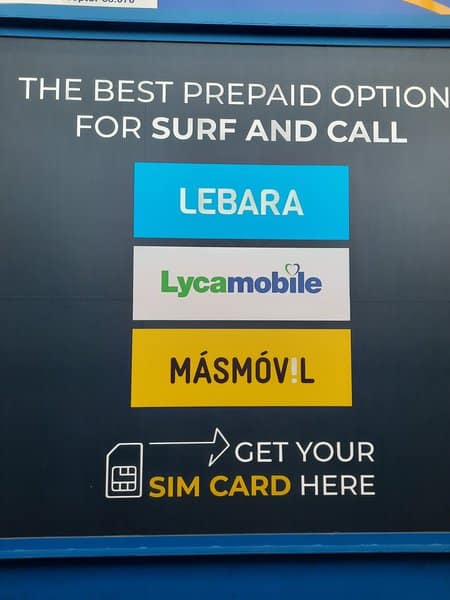 Tenerife Airport SIM Card: Getting a SIM Card in Tenerife 3 Tenerife Airport SIM Card: Getting a SIM Card in Tenerife