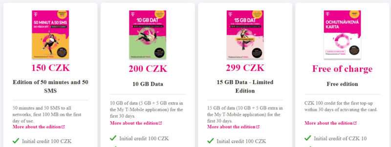 T-Mobile Prague sim card, Getting Prague Sim Card Airport: Buy A Sim Card in Prague