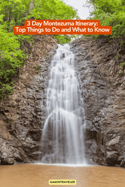 Montezuma Beach, 3 Day Montezuma Itinerary, Montezuma Itinerary
