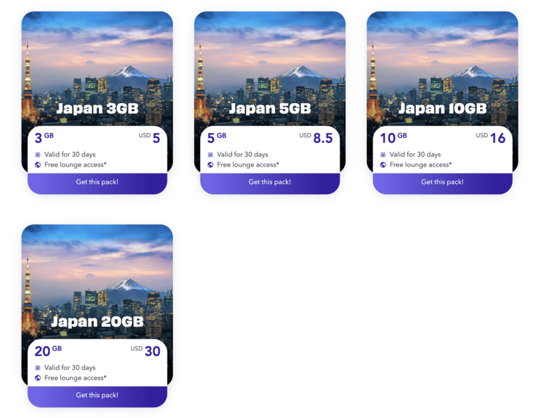Jetpac Japan eSIM Best eSIM for Japan