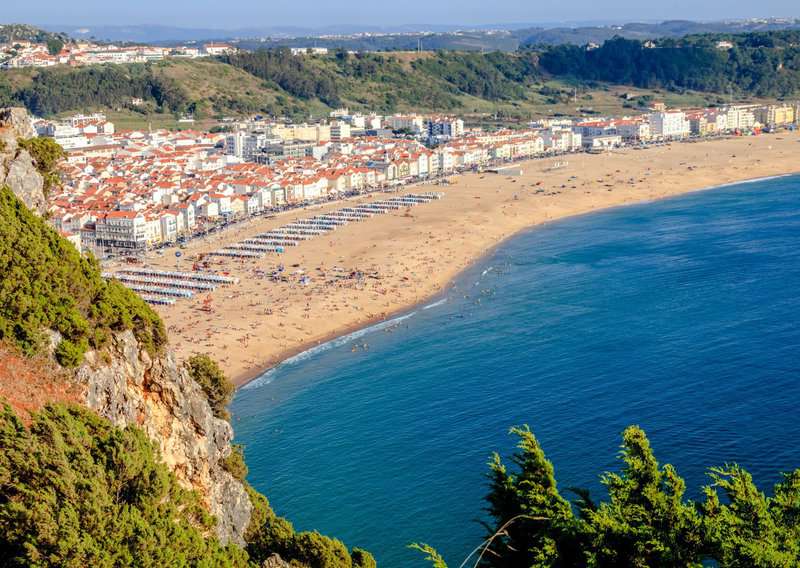 8 Best Beaches in Portugal 5 Praia da Nazaré,