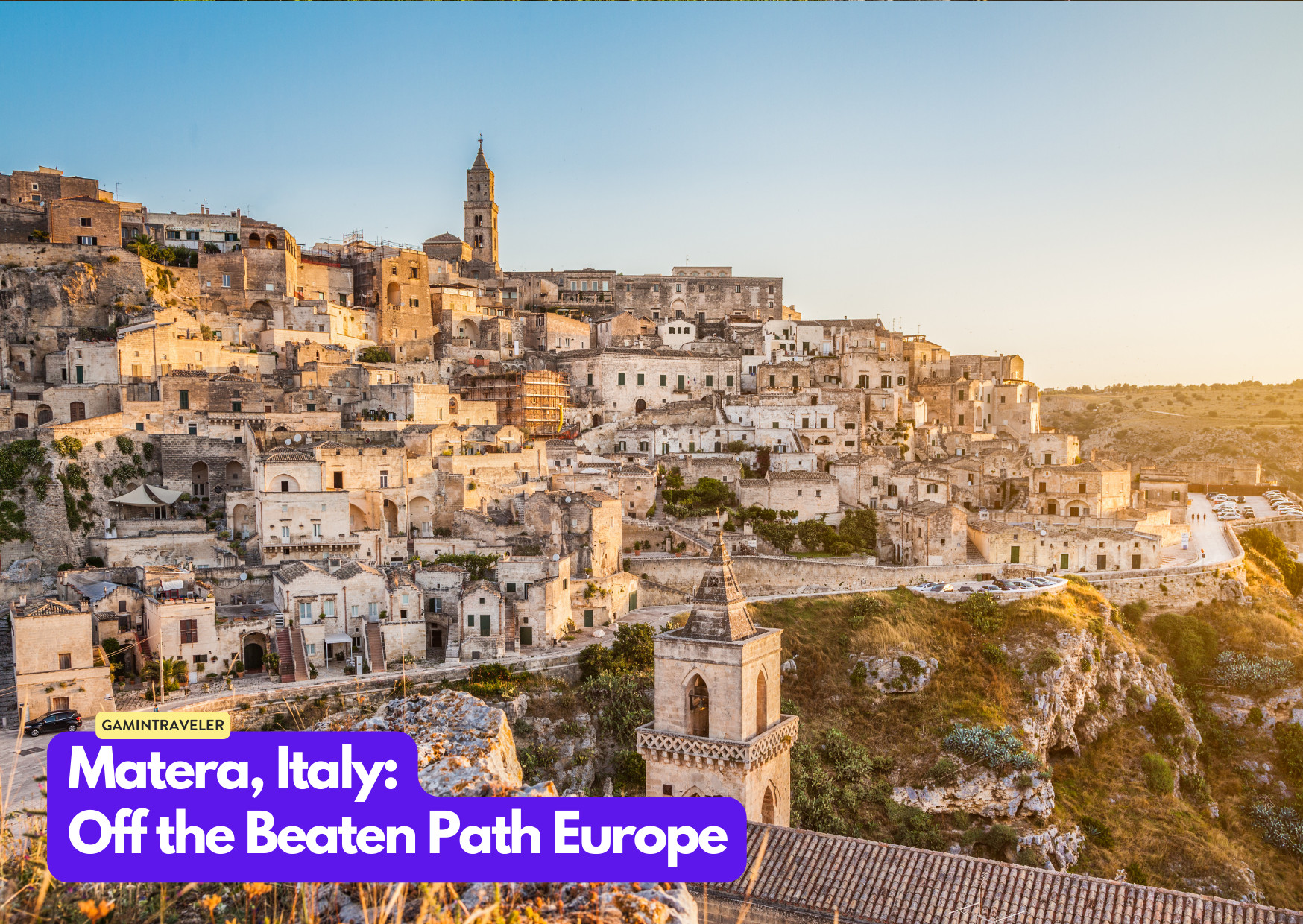 15 Hidden Gems Off the Beaten Path Europe You Should See 3 Matera, Italy - Off the Beaten Path Europe_ 15 Hidden Gems You Should See