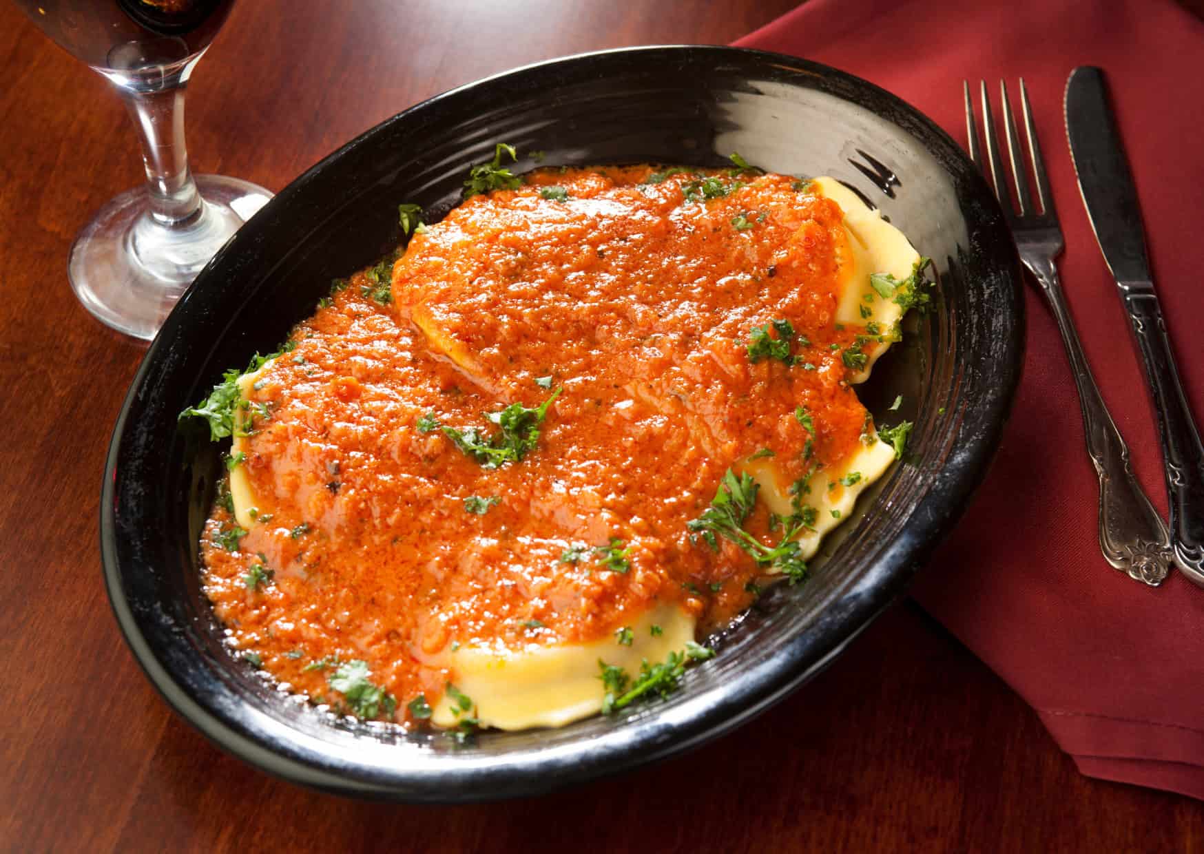Why Italians Get Angry When They See 10 Italian Recipes Americans Changed So Much Italians Barely Recognize Them 10 Ravioli with marinara 10 Italian Recipes That Americans Changed Are They Better