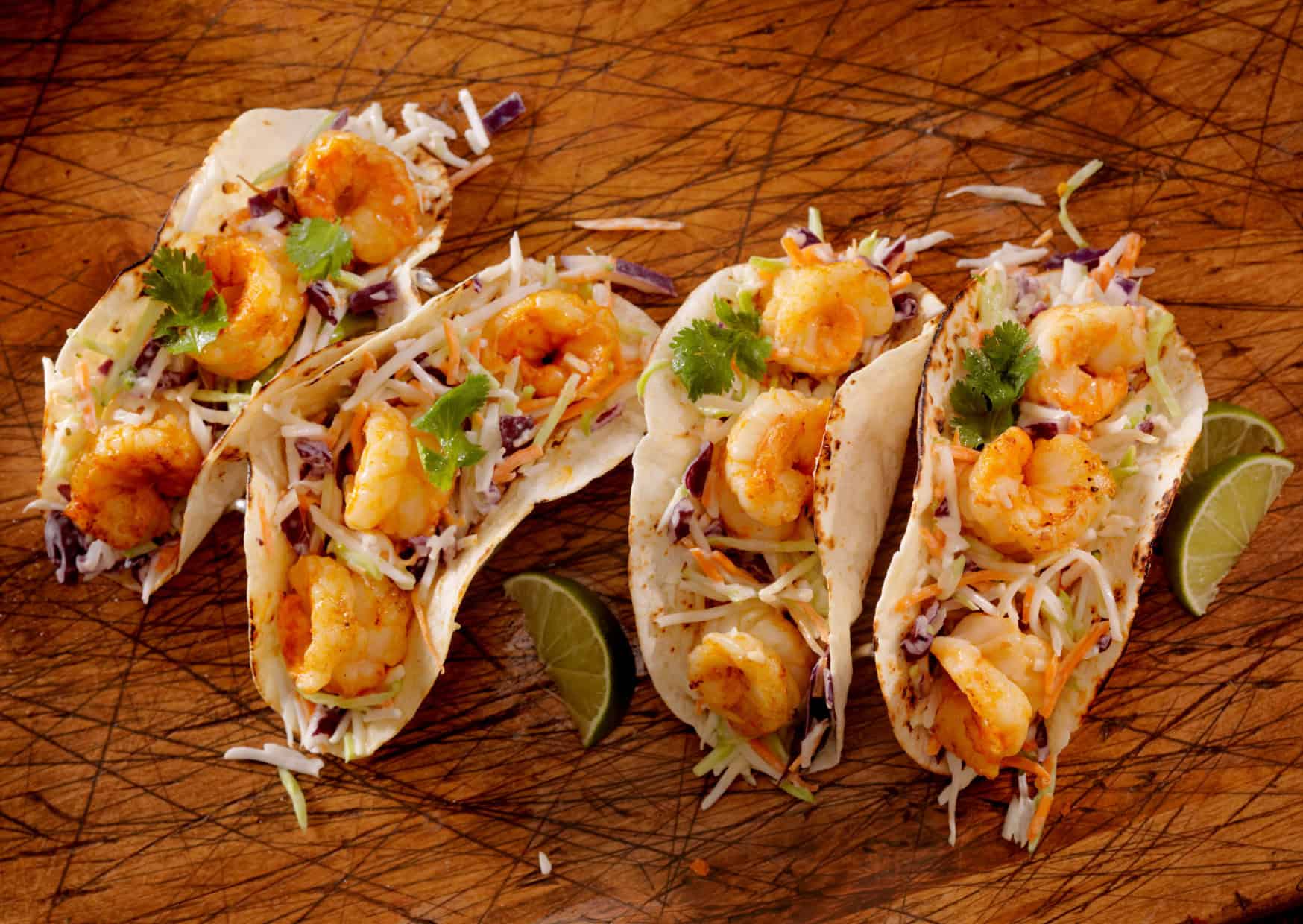 spicy shrimp tacos summer recipes to try