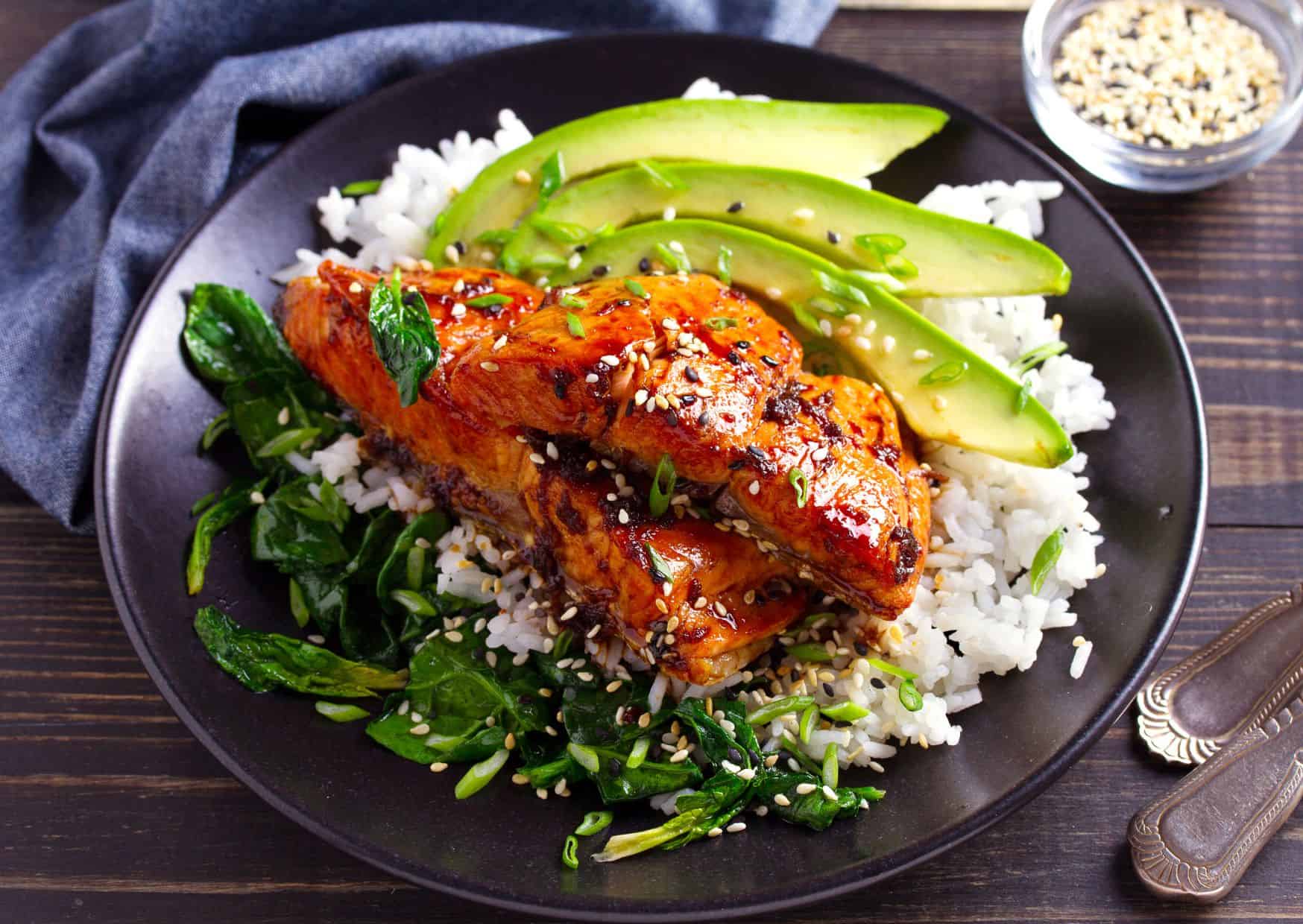 Salmon Teriyaki, 