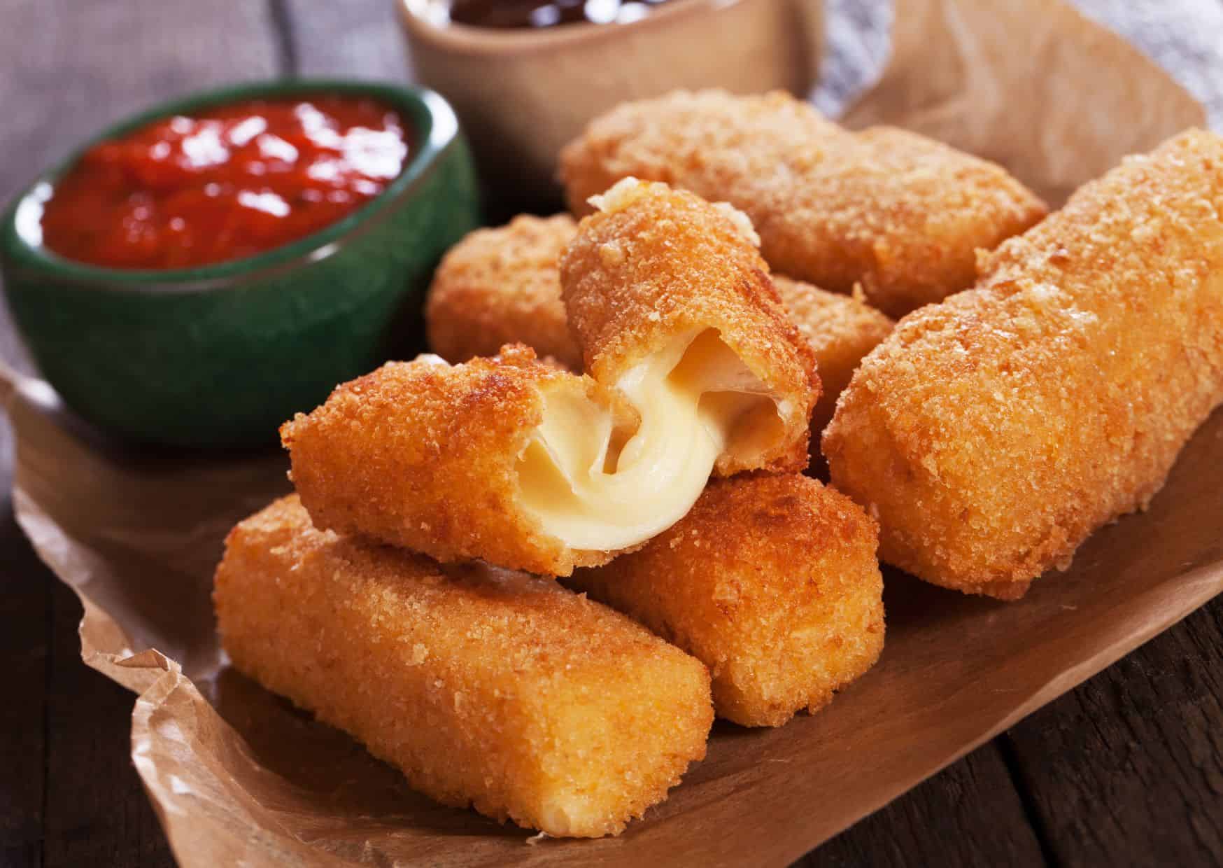 The Most Popular Air Fryer Recipes Everyone Is Making Right Now 5 5 Most Popular Air Fryer Recipes, Mozzarella Sticks