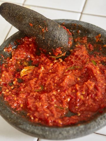 The Most Popular Indonesian Sauce: How to Make Sambal Sauce (Recipe Guide)