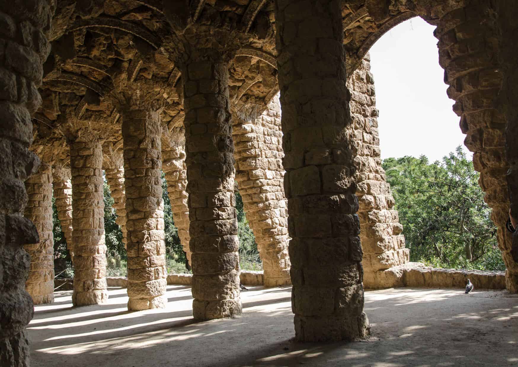 Gaudí's Crypt in Colonia Güell