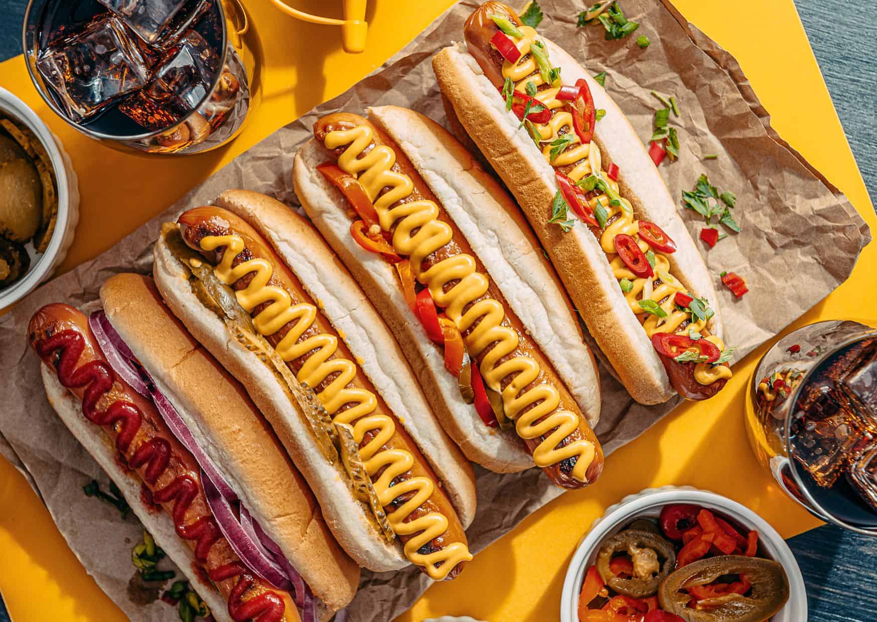 Most Popular 4th of July Dinner Ideas, Hot Dogs