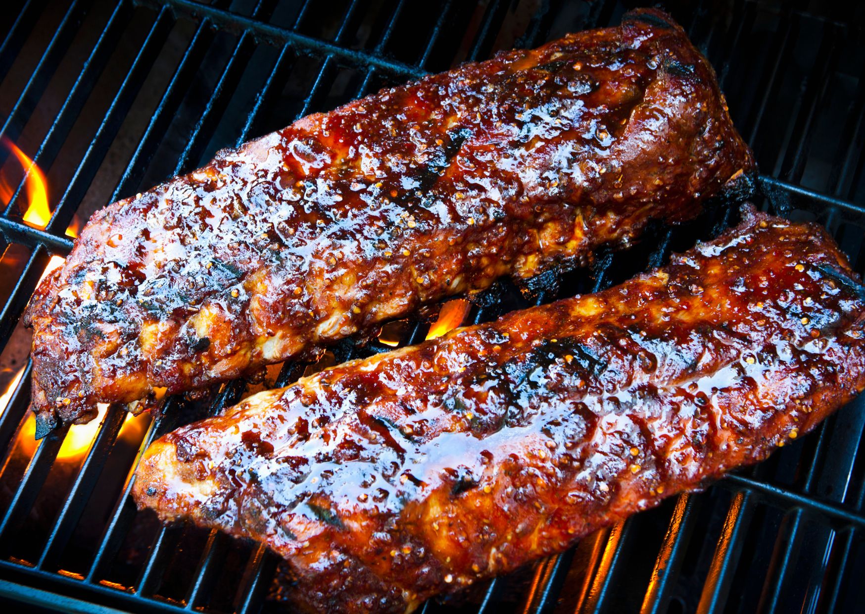 Grilled BBQ Ribs, Most Popular 4th of July Dinner Ideas