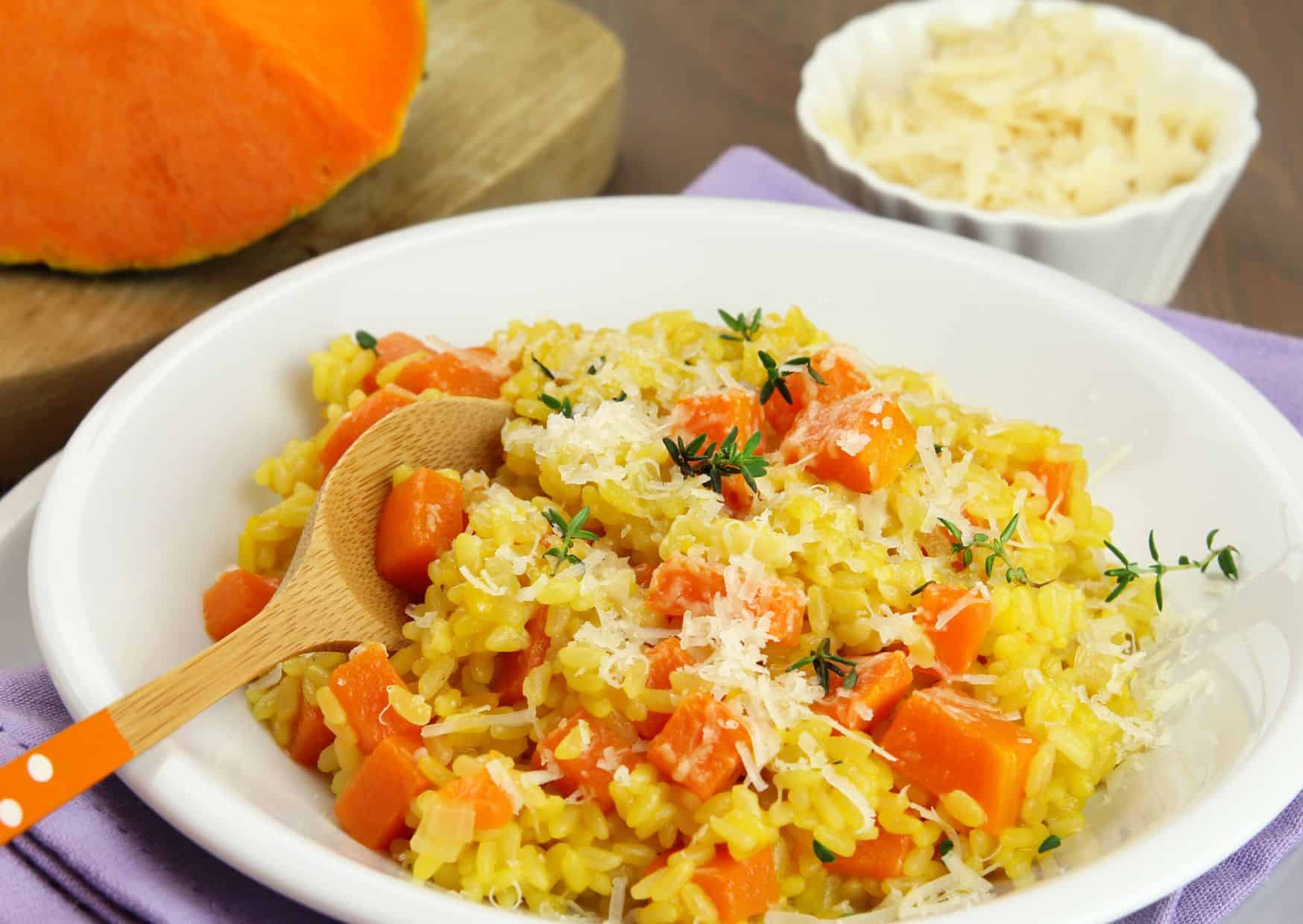 9 Authentic Vegetarian Italian Dishes That Even Meat Lovers Secretly Crave 7 Risotto alla Zucca (Pumpkin Risotto)
