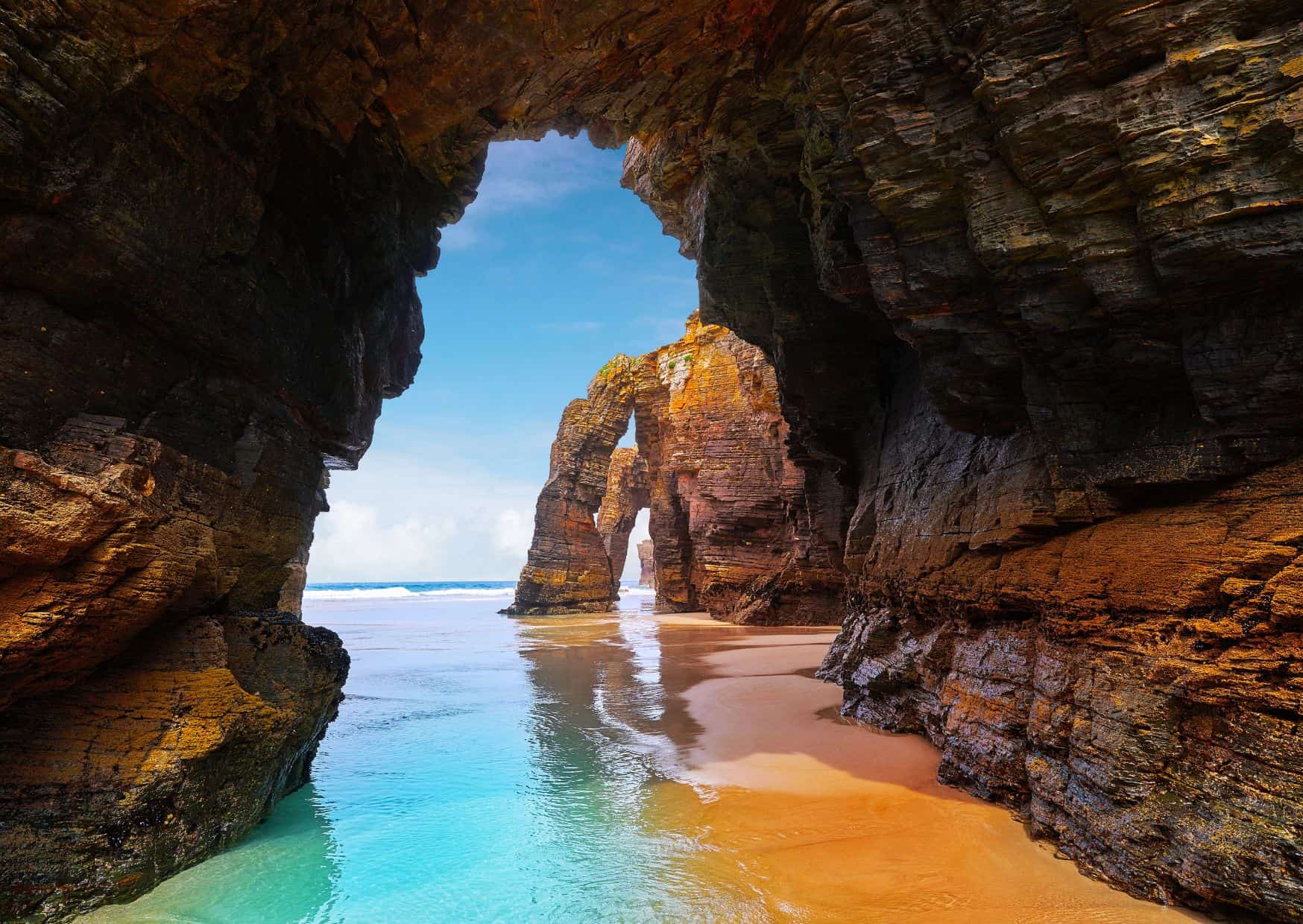 6 Spanish Beaches That Look Like Caribbean Beaches 3 Las Catedrales, 6 Spanish Beaches That Look Like Caribbean Beaches