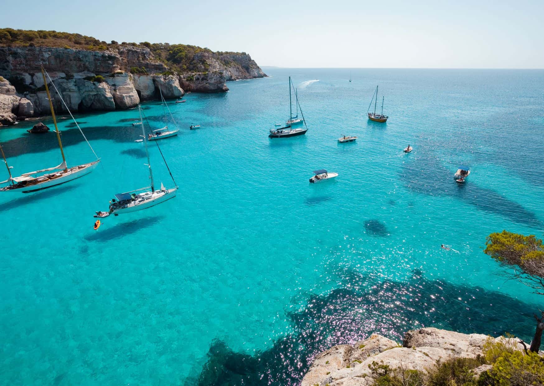 6 Spanish Beaches That Look Like Caribbean Beaches 6 Cala Macarella, 6 Spanish Beaches That Look Like Caribbean Beaches