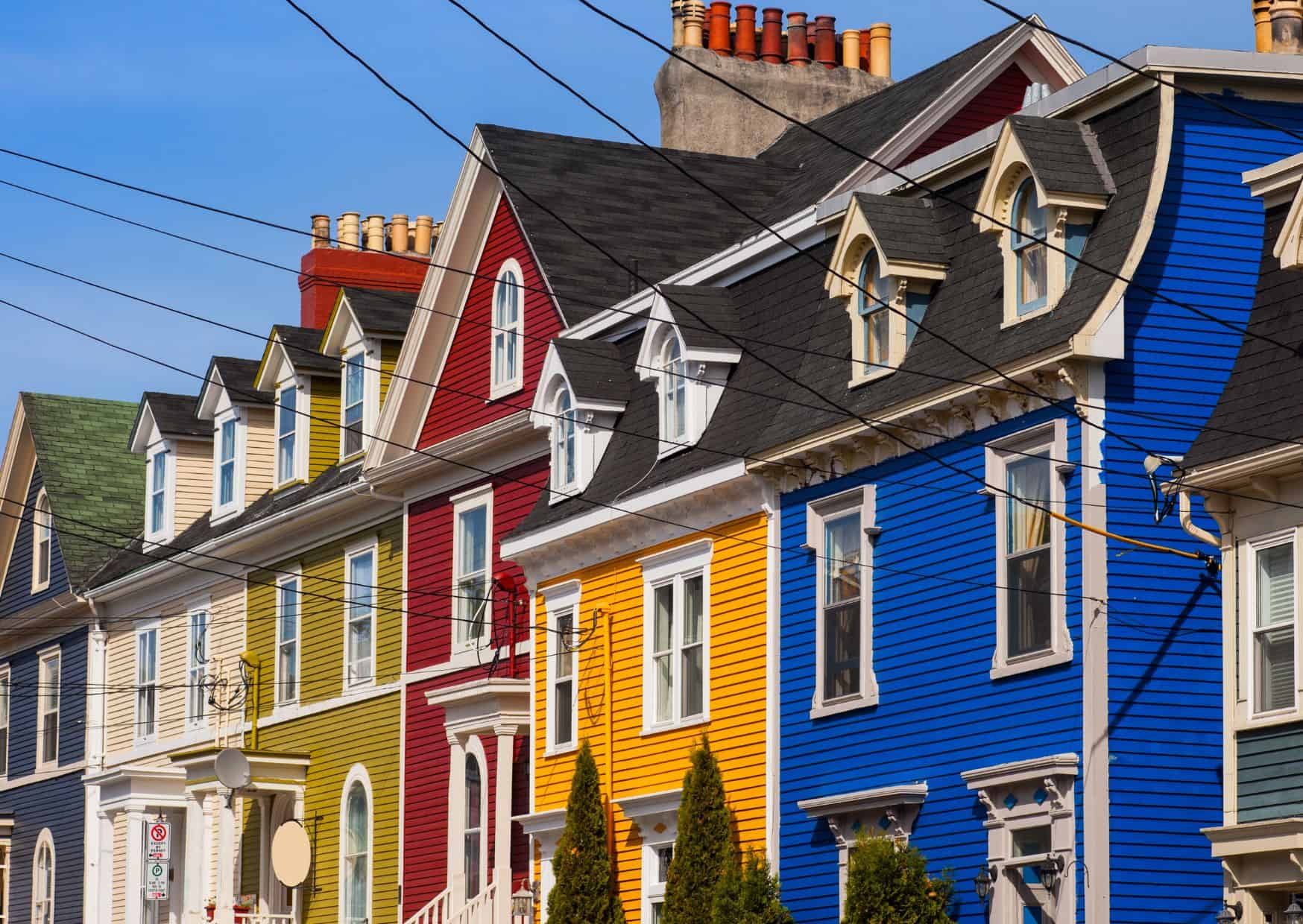 10 Most Colorful Towns in the World That Look Straight Out of a Painting 10 10. St. John's, Newfoundland, Canada
