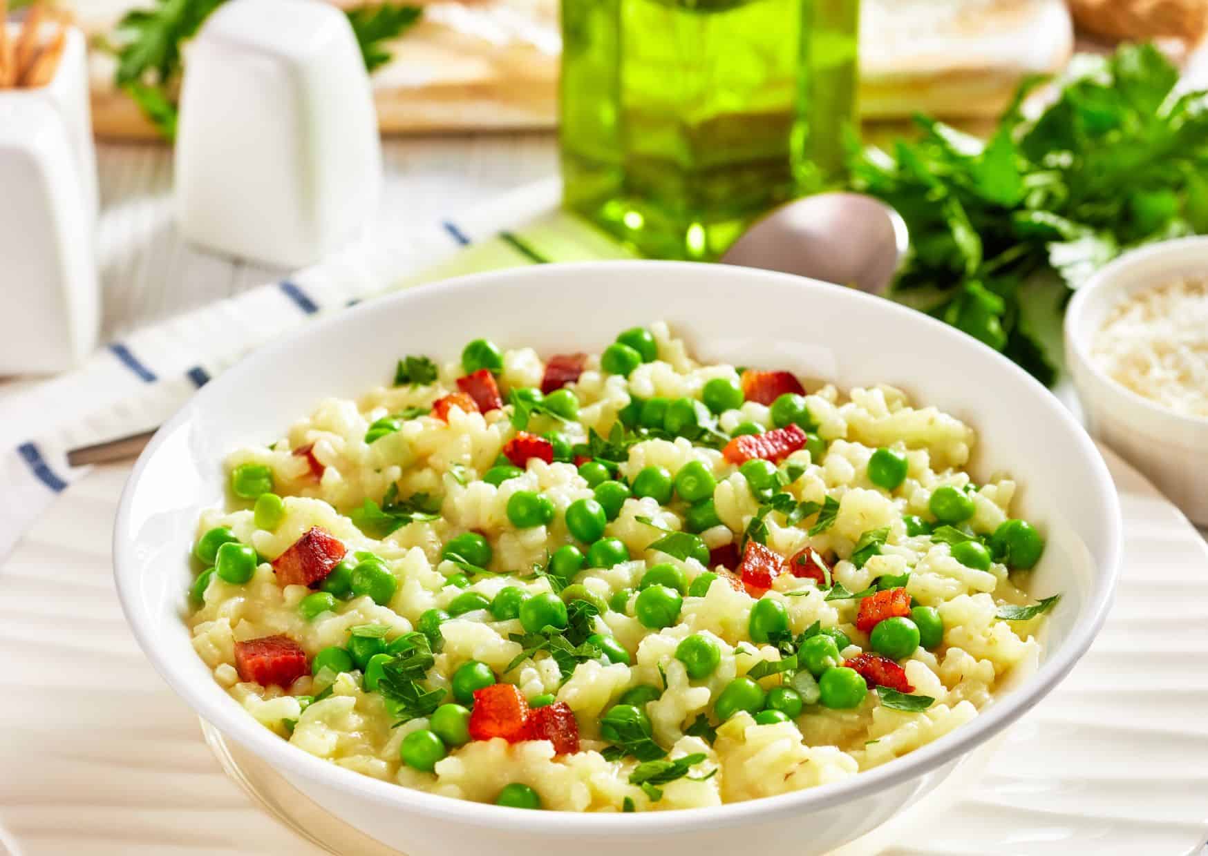 3 Most Popular Veneto Food Recipes (Recipe Guide), How To Make Homemade Risi e Bisi Rice and Peas (Recipe Guide)