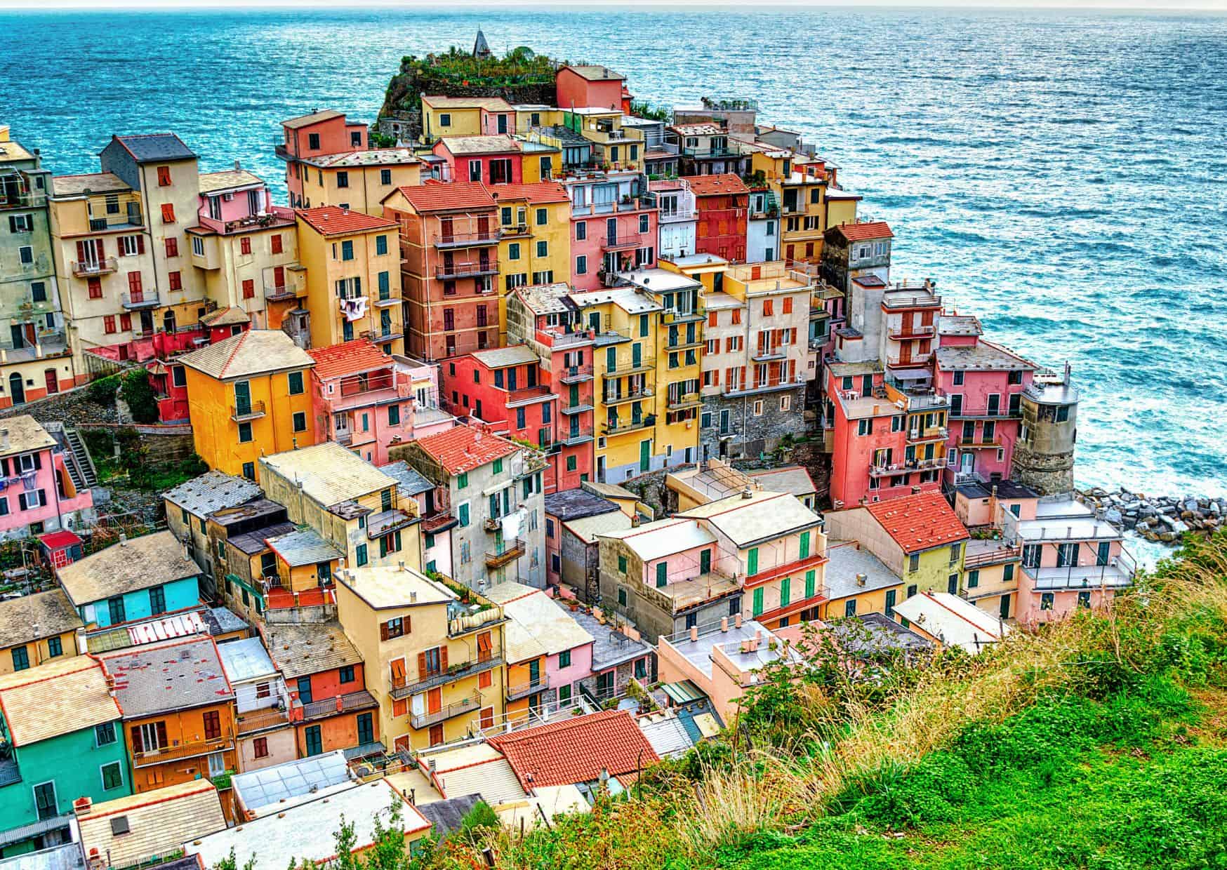 9 Most Colorful Towns in Italy 3 Manarola, Cinque Terre