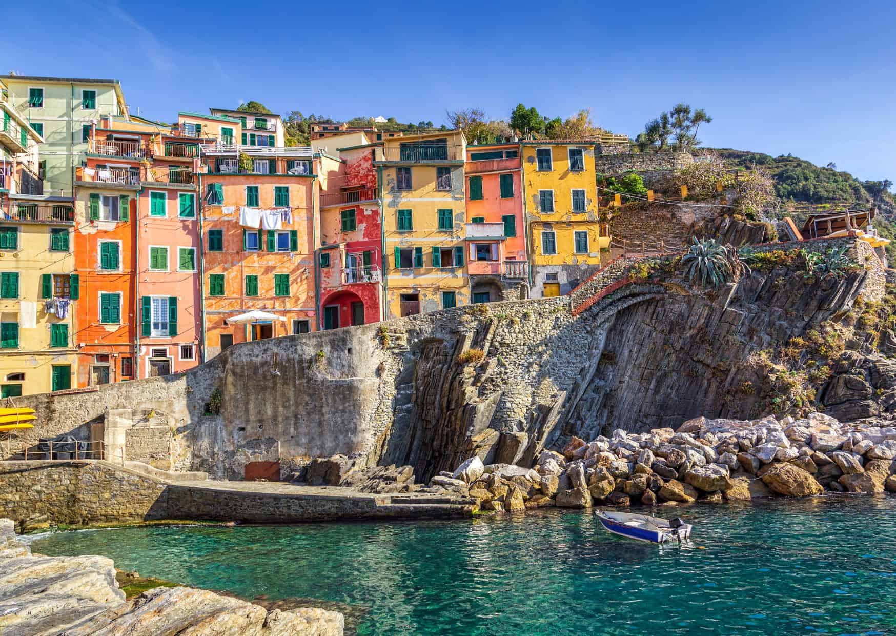 9 Most Colorful Towns in Italy 7 Riomaggiore, Cinque Terre,