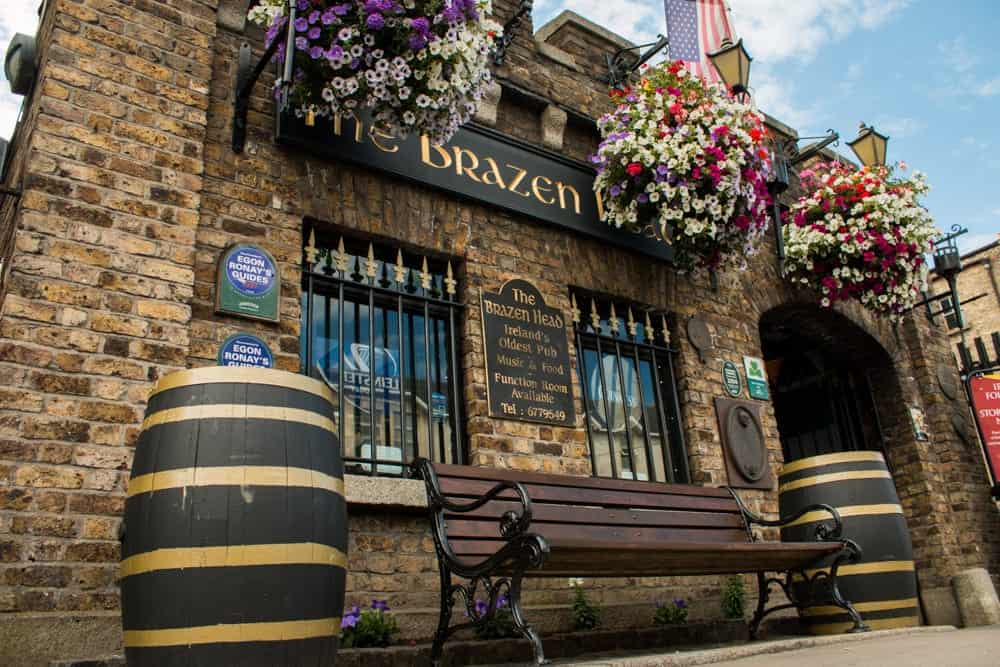 The Brazen Head Outside