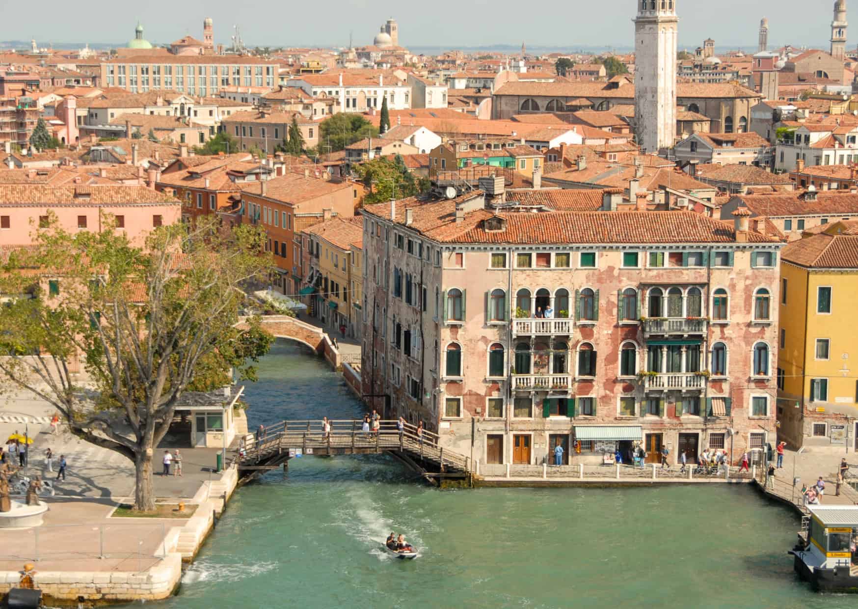 Venice secret canals Fondamenta delle Zattere