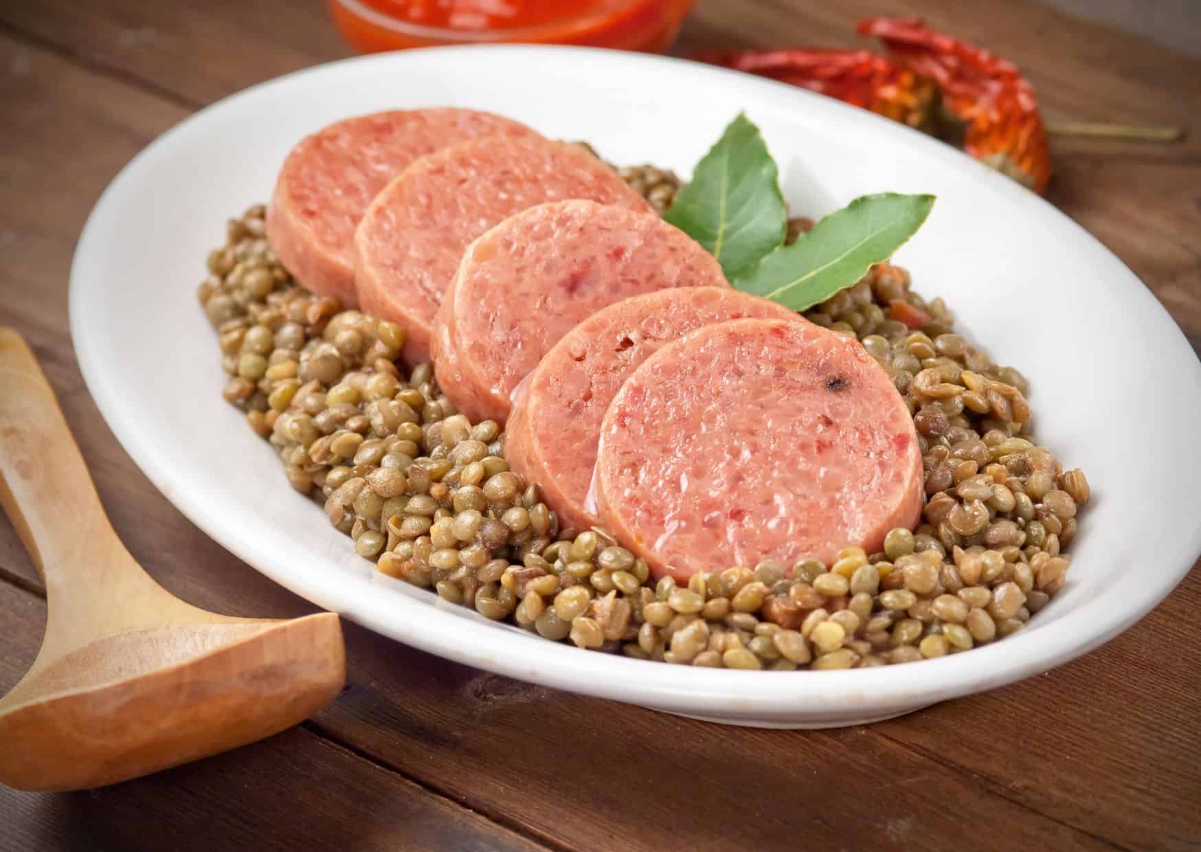 How To Make Italian Lentils Cotechino con Lenticchie (Recipe Guide)