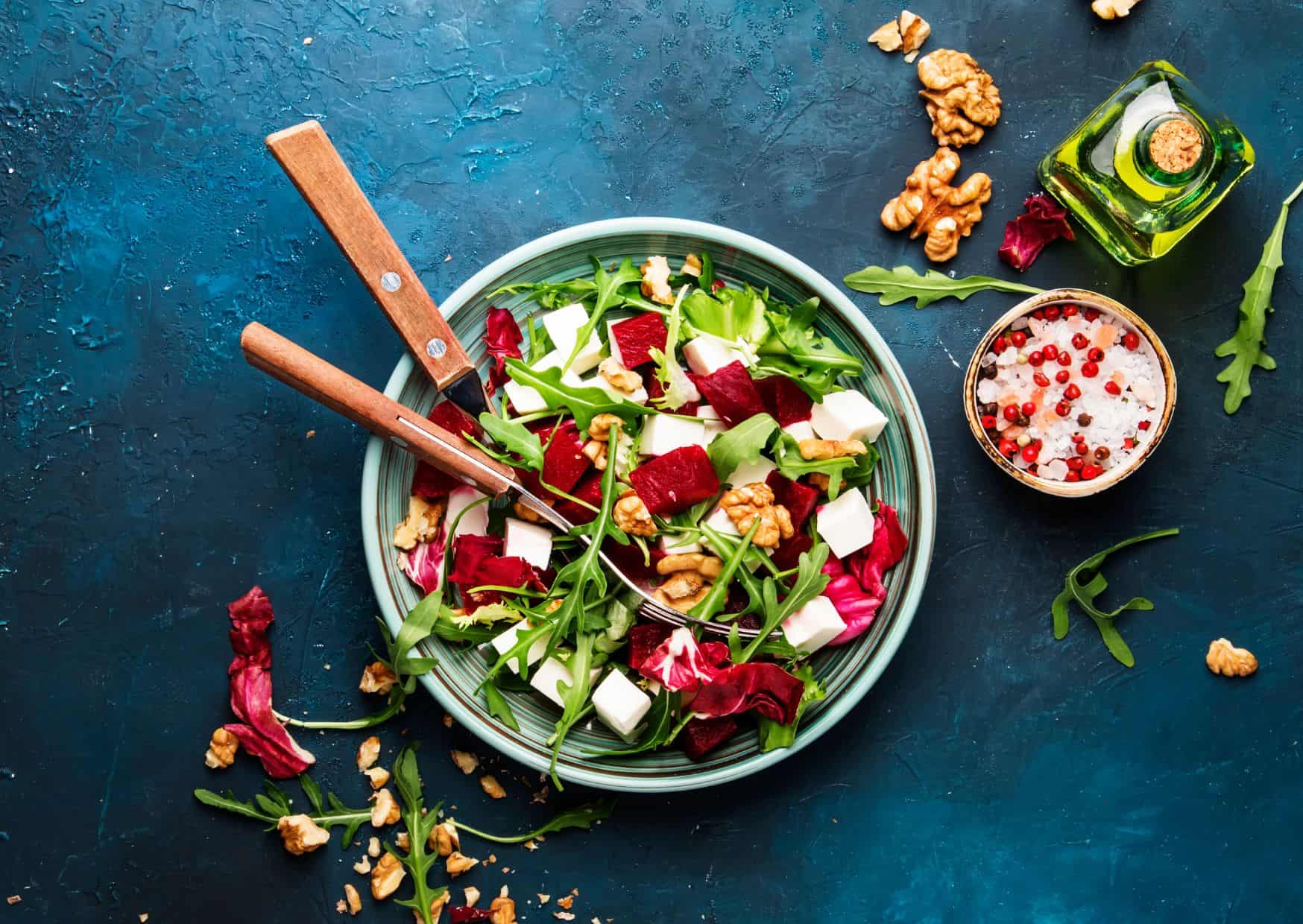 Beet and Goat Cheese Salad