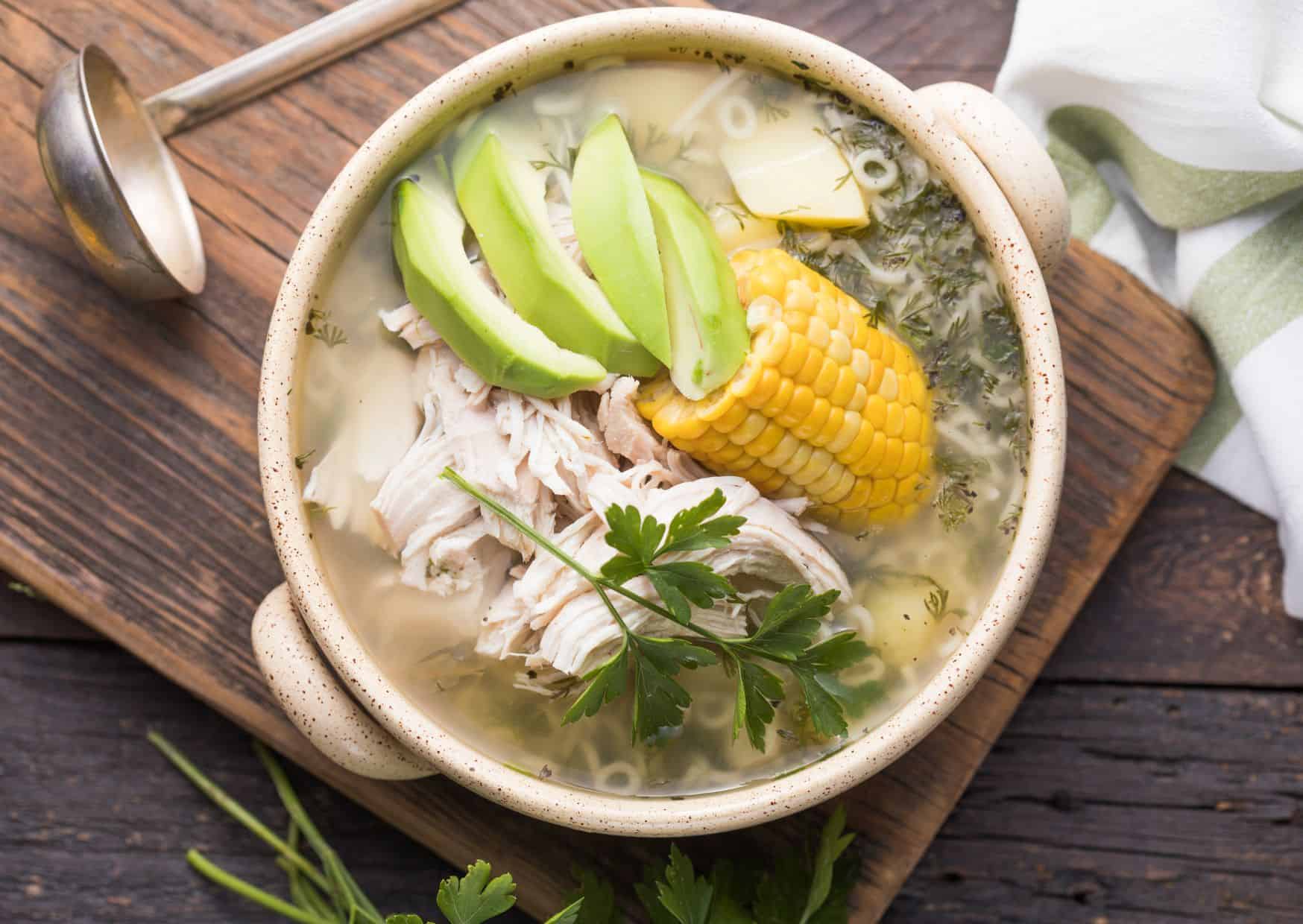 Homemade Colombian Ajiaco: The Ultimate Chicken and Potato Soup 2 Most Popular Foods In Colombia: How to Make Ajiaco Colombian Soup (Recipe Guide)
