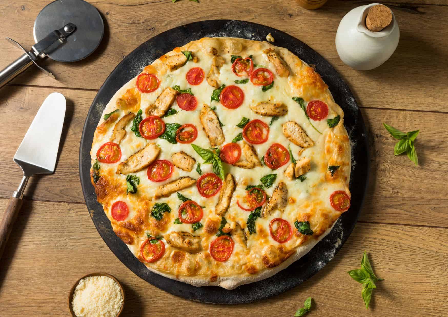 Alfredo Pizza