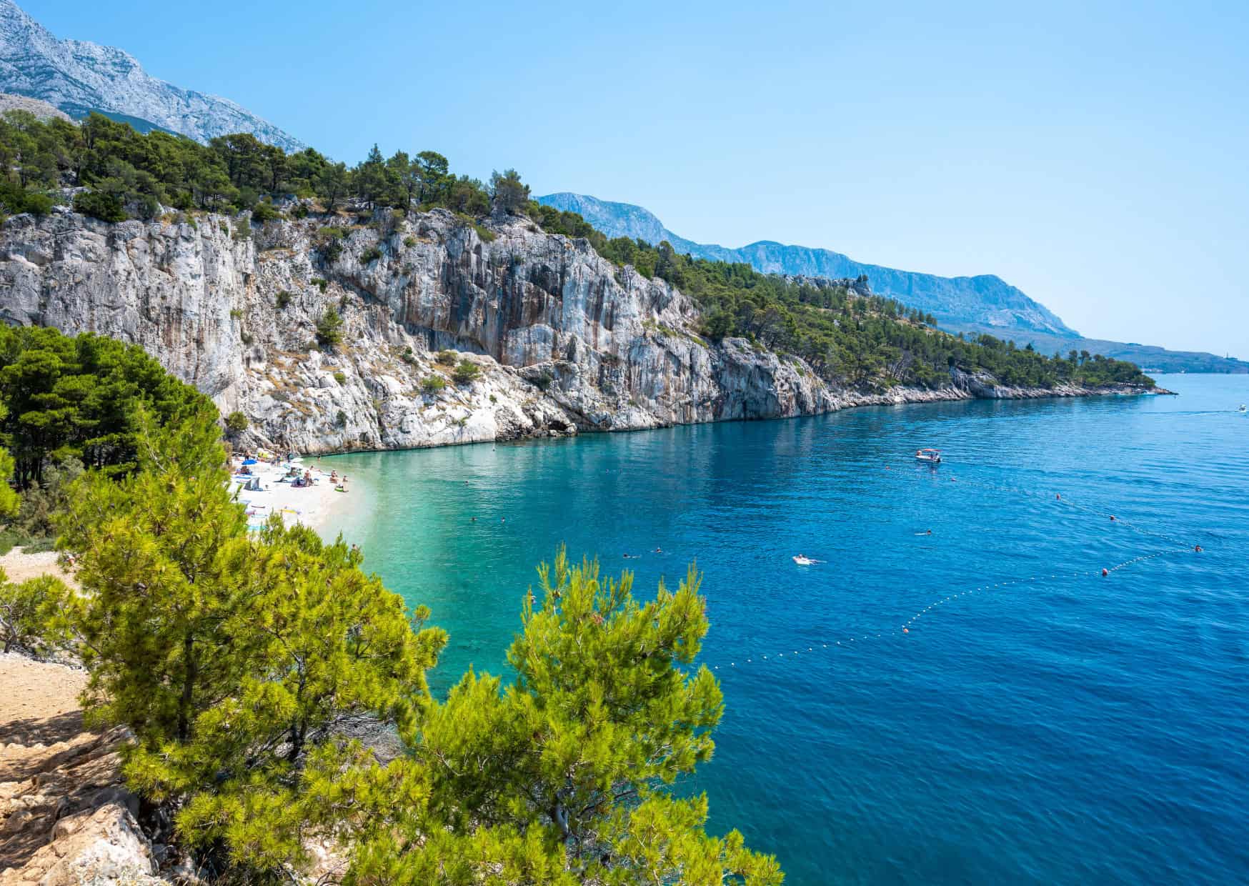 Nugal Beach Makarska Riviera Croatia 13 ‘Secret Offbeat European Beaches Youd Swear Are in the Caribbean