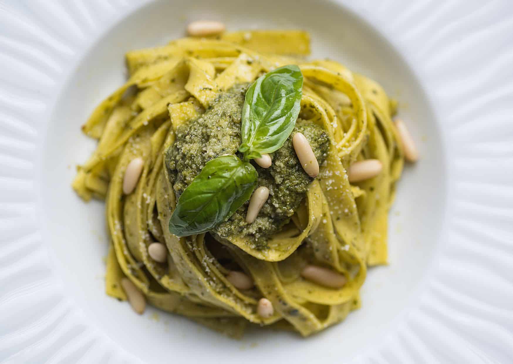 This 20-Minute Pesto Pasta Tastes Like a Ligurian Trattoria 4 Most Delicious Italian Food: How to Make Tagliatelle al Pesto (Recipe Guide)