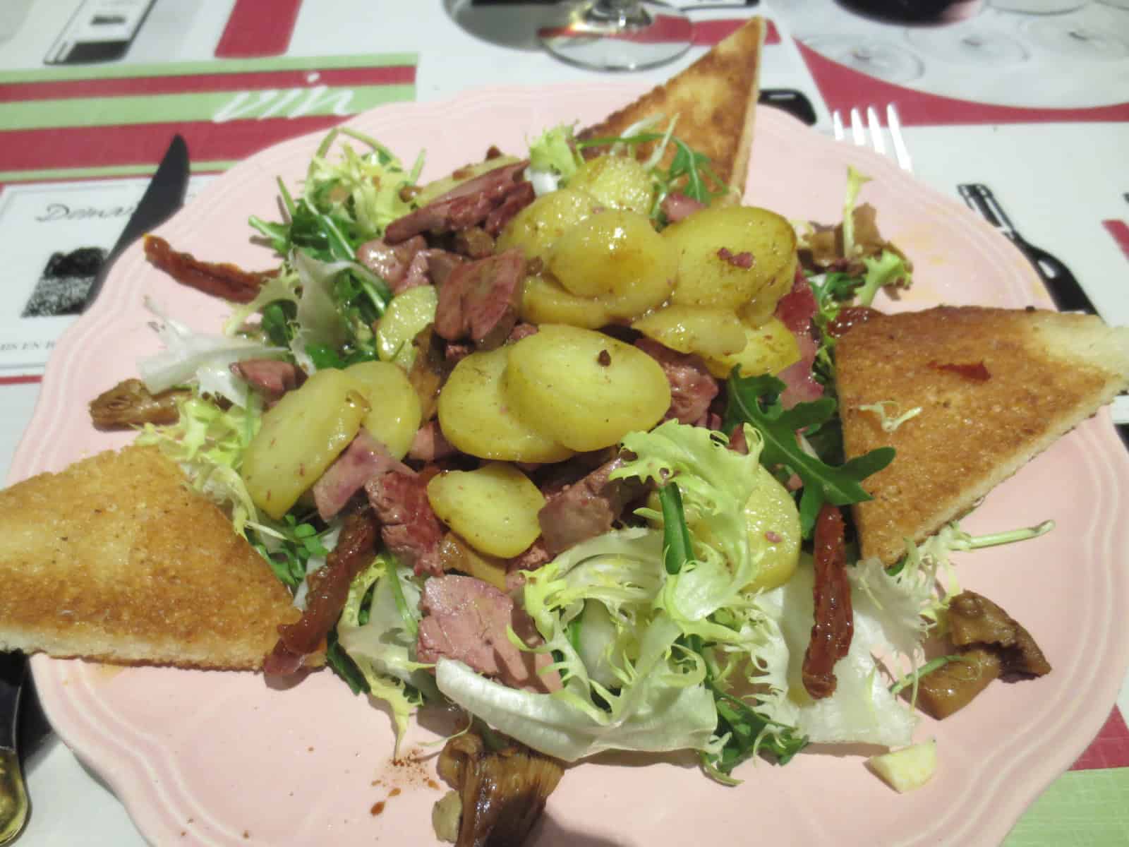 Salade perigourdine