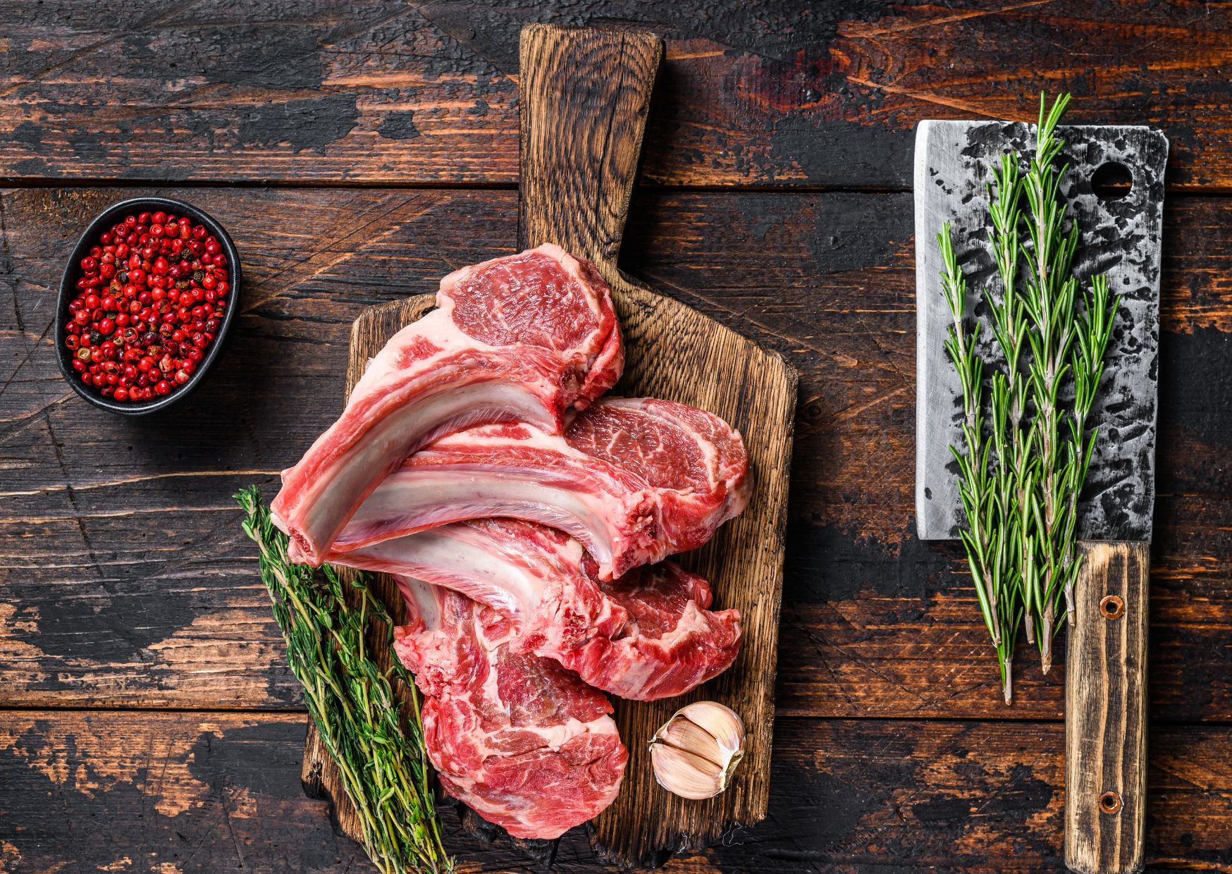 Herb Crusted Rack of Lamb or Lamb Chops 5