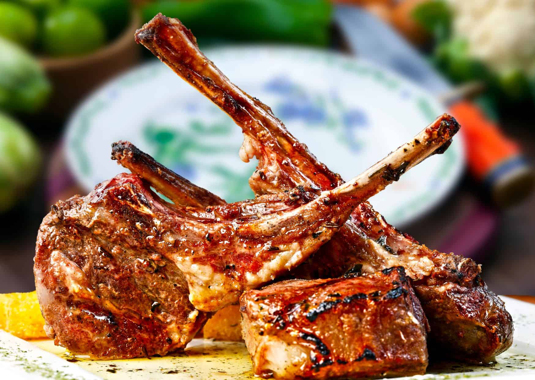Herb-Crusted Rack of Lamb (or Lamb Chops)