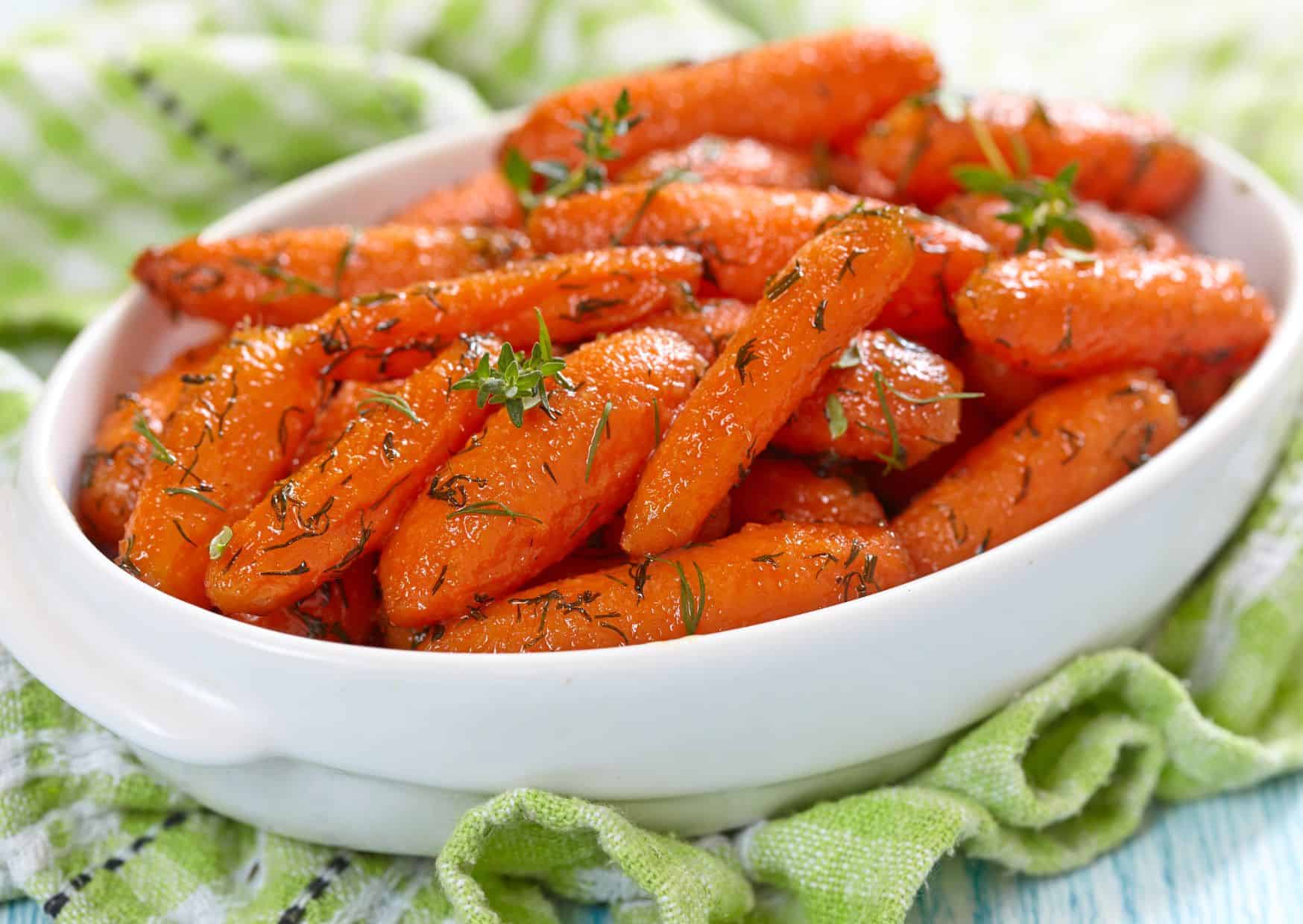 Roasted Honey-Glazed Carrots