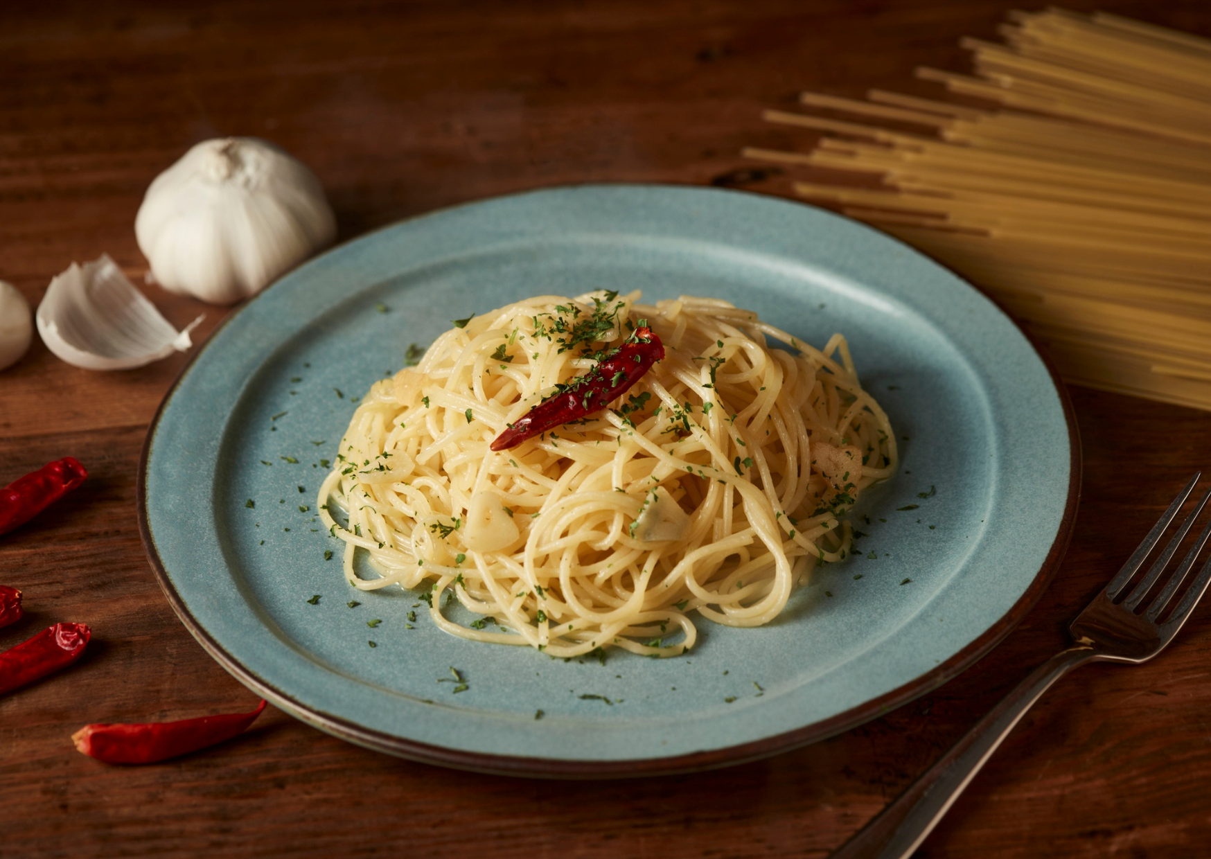 Spaghetti Aglio e Olio 4