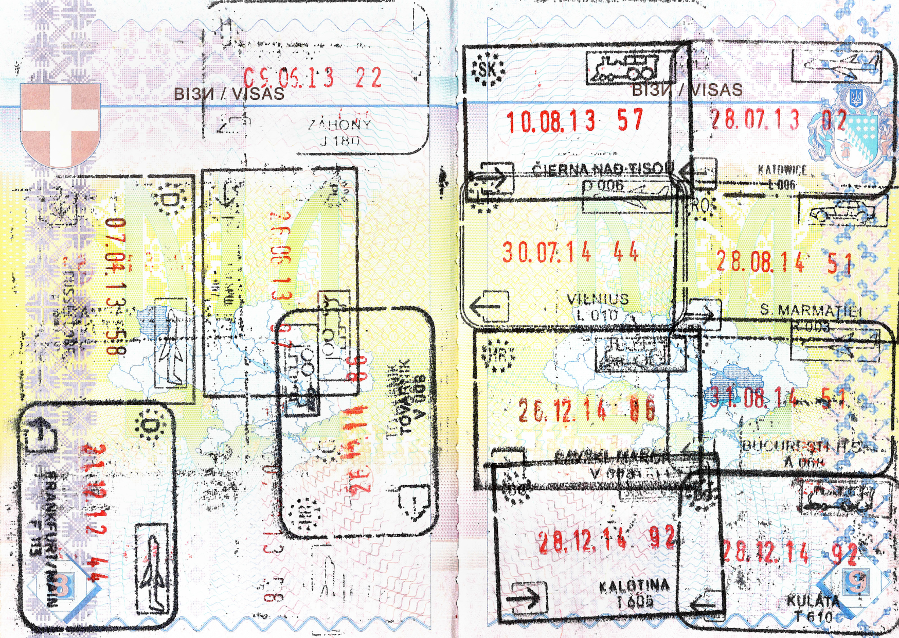 Schengen stamp 8