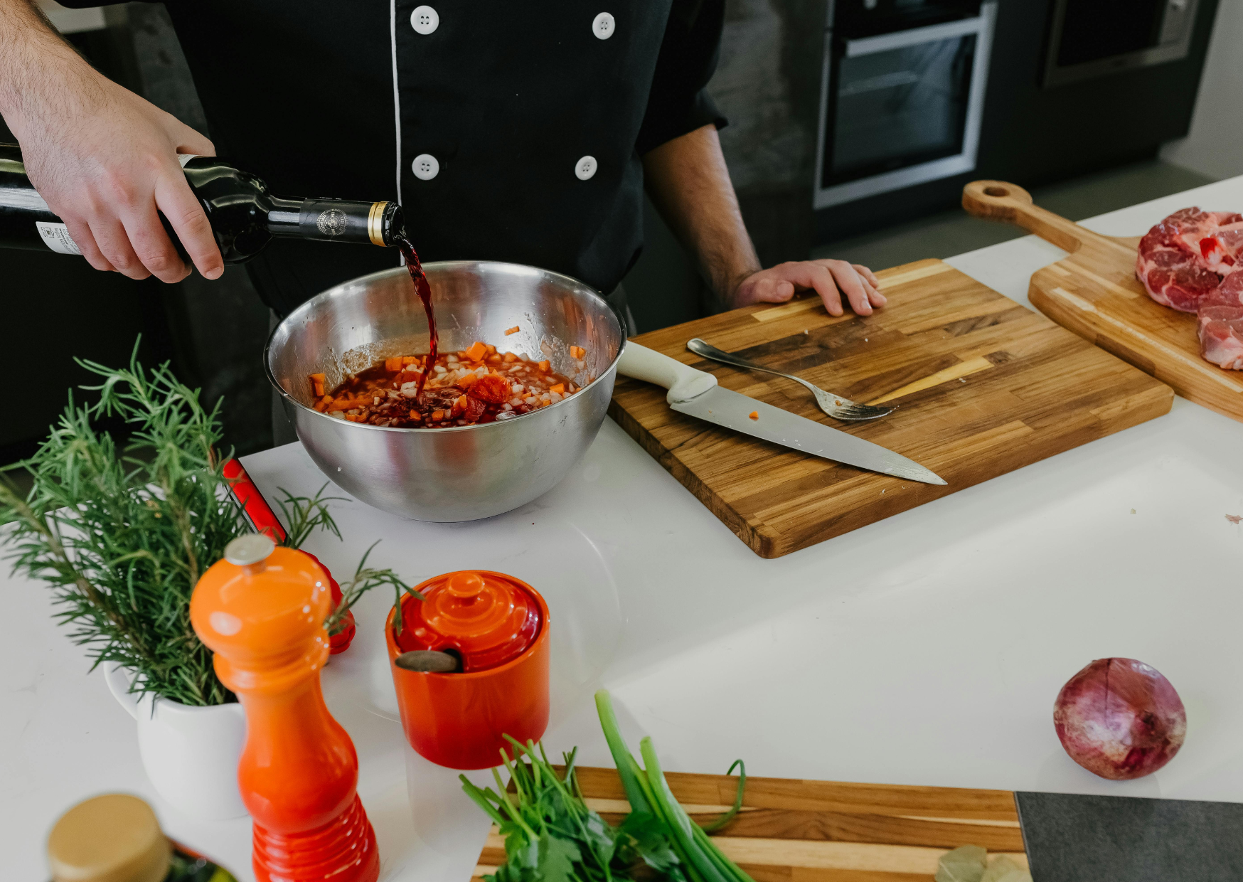 French Grandmothers Use This Simple Wine Trick to Make Every Sauce Taste Expensive 5 french wine reduction 6