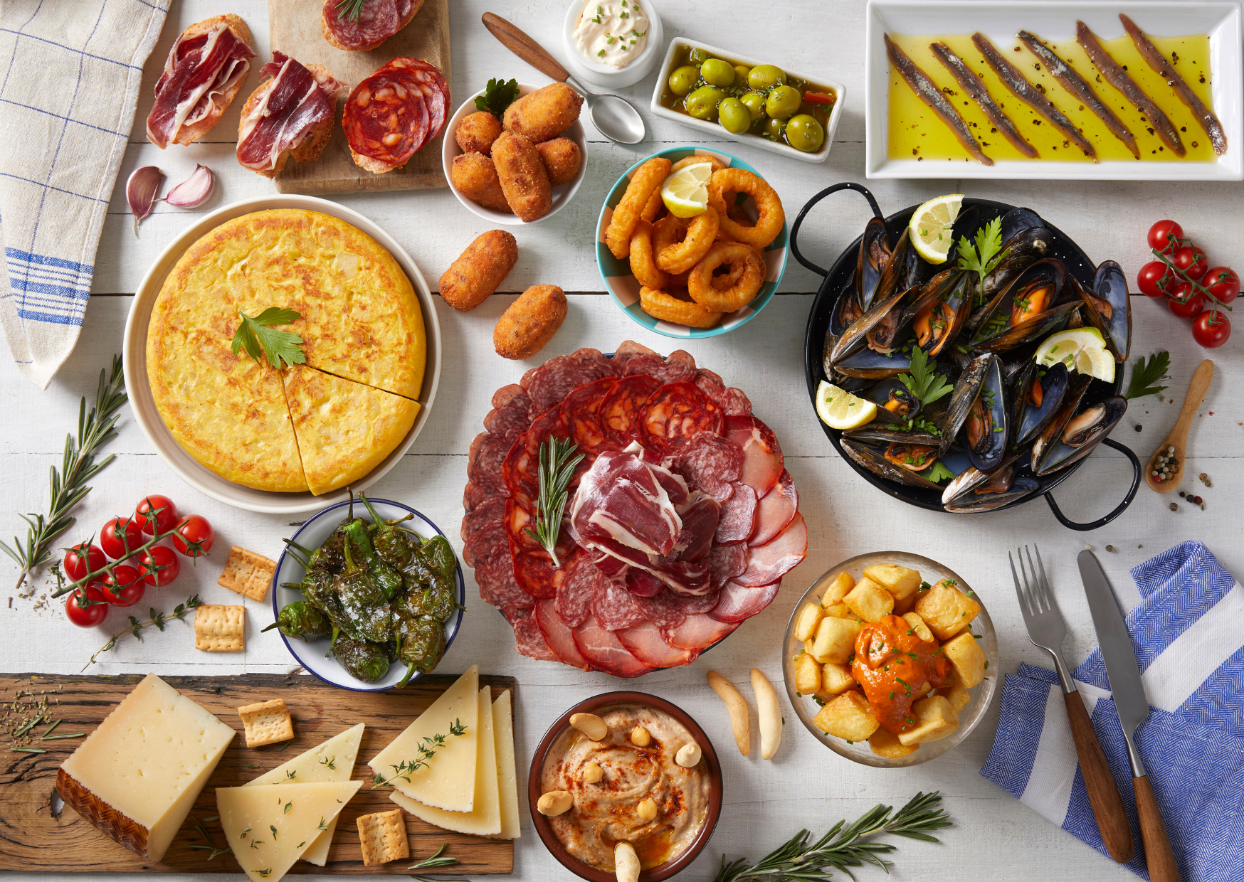 Food Combination Spanish Eat Daily 5