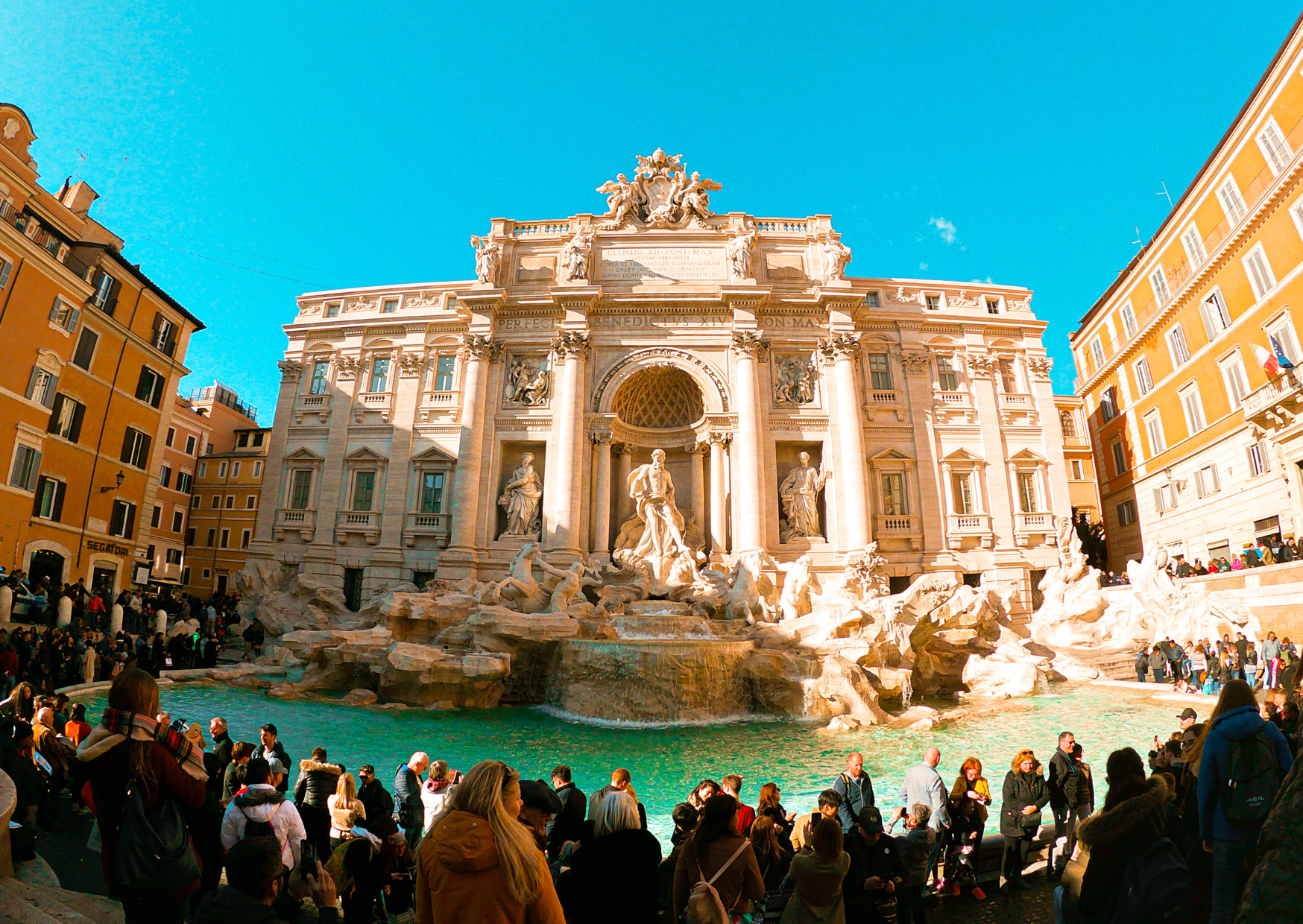 Rome Fountain Photo Angle 5