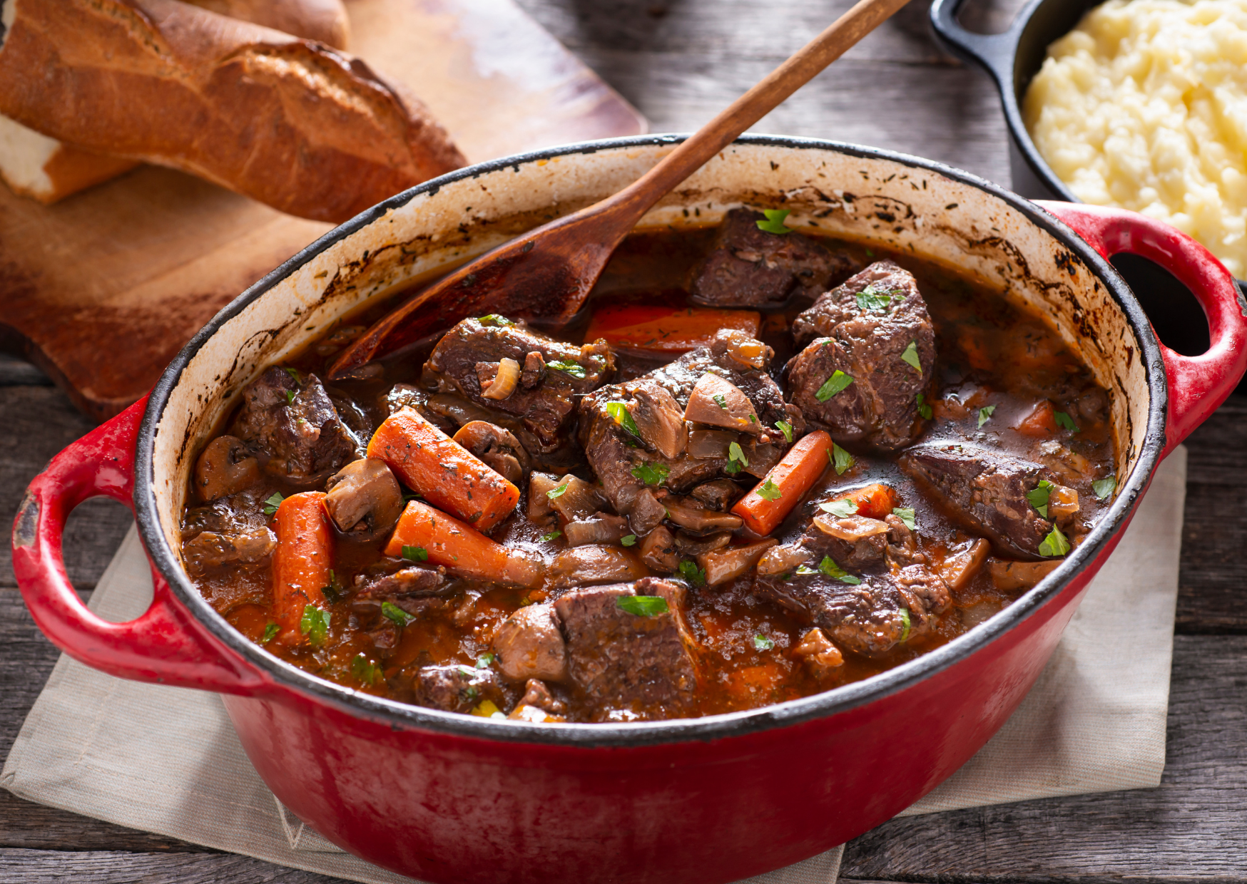 French Beef Bourguignon 5