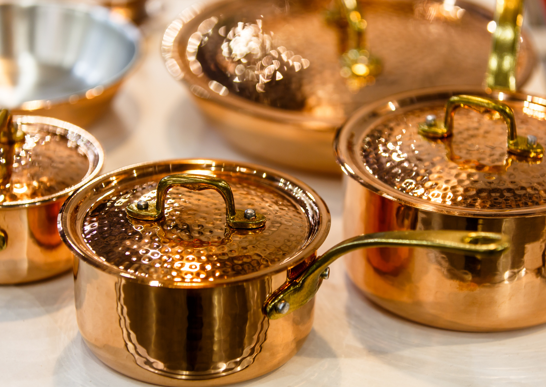 French copper pots 4