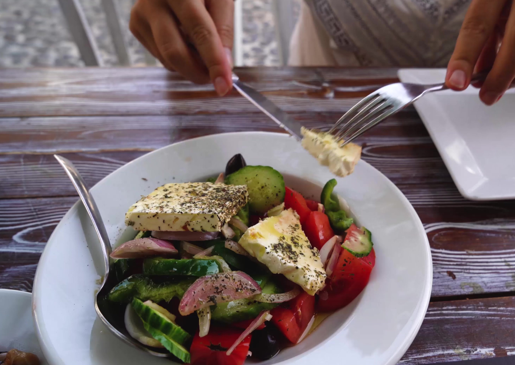 Why Daily Feta in Greece Feels Normal While Americans Still Treat Cheese Like a Threat: The Mediterranean Feta Habit That American Diet Culture Gets Completely Wrong 6 Greeks Eat Feta 6
