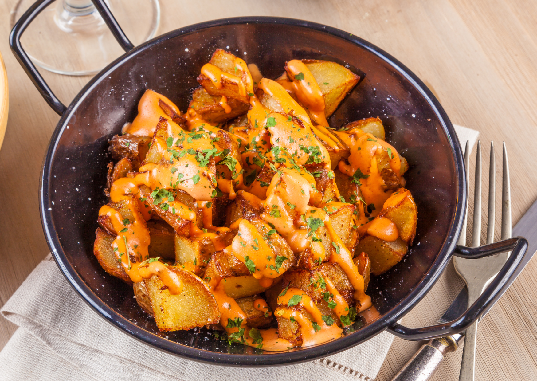 Can Patatas Bravas Be a Smarter Fry Dish Than American Fries? Yes Just Don’t Confuse Better Flavor With Medical Science 6 Patatas Bravas Sauce 2 1