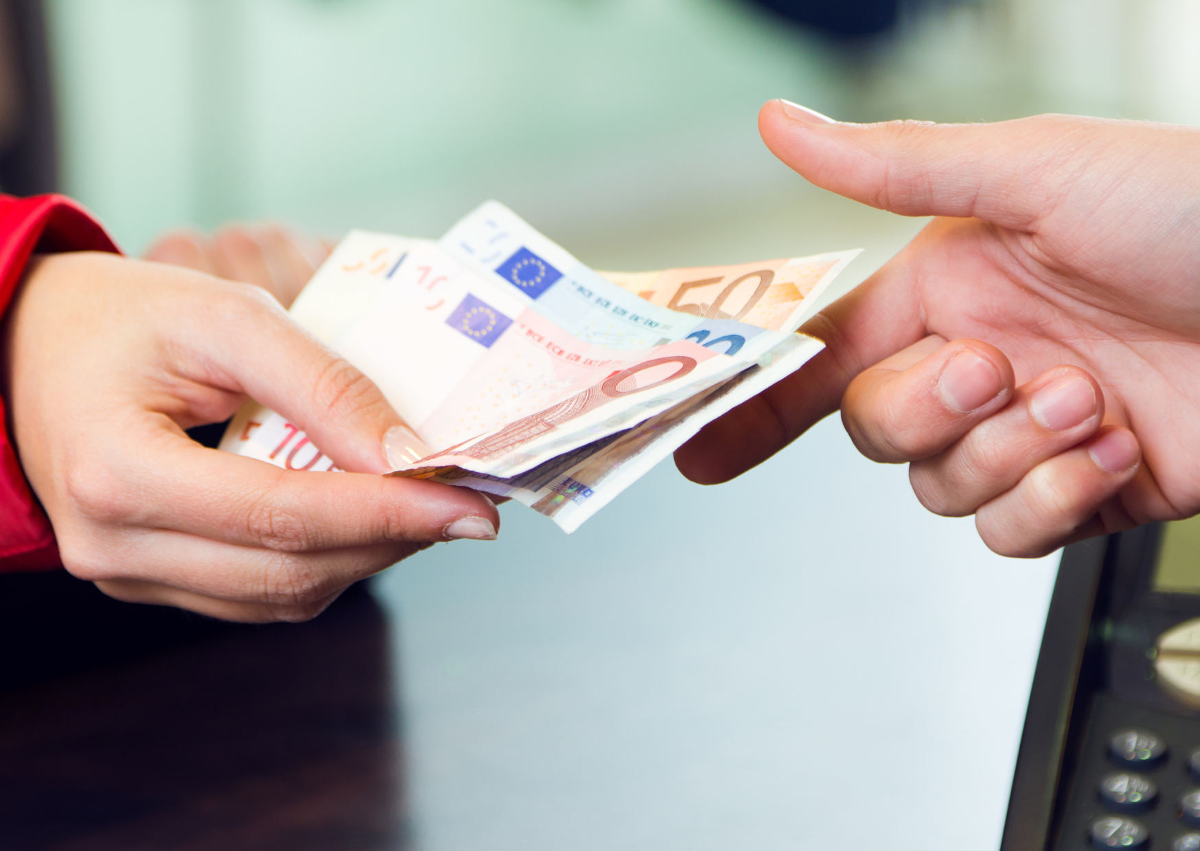 Paying cash in Germany 2