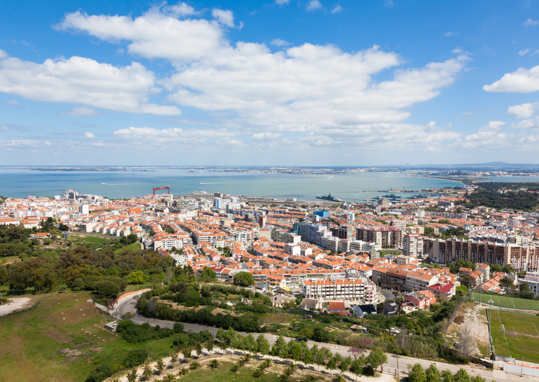 The Lisbon Neighborhood Where Americans Live on $1,200 Monthly 5 Almada Portugal 6