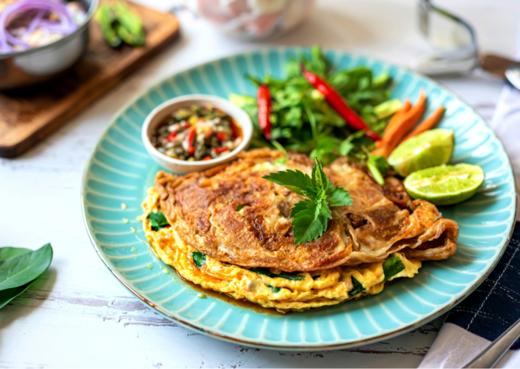 Thai Omelette 2
