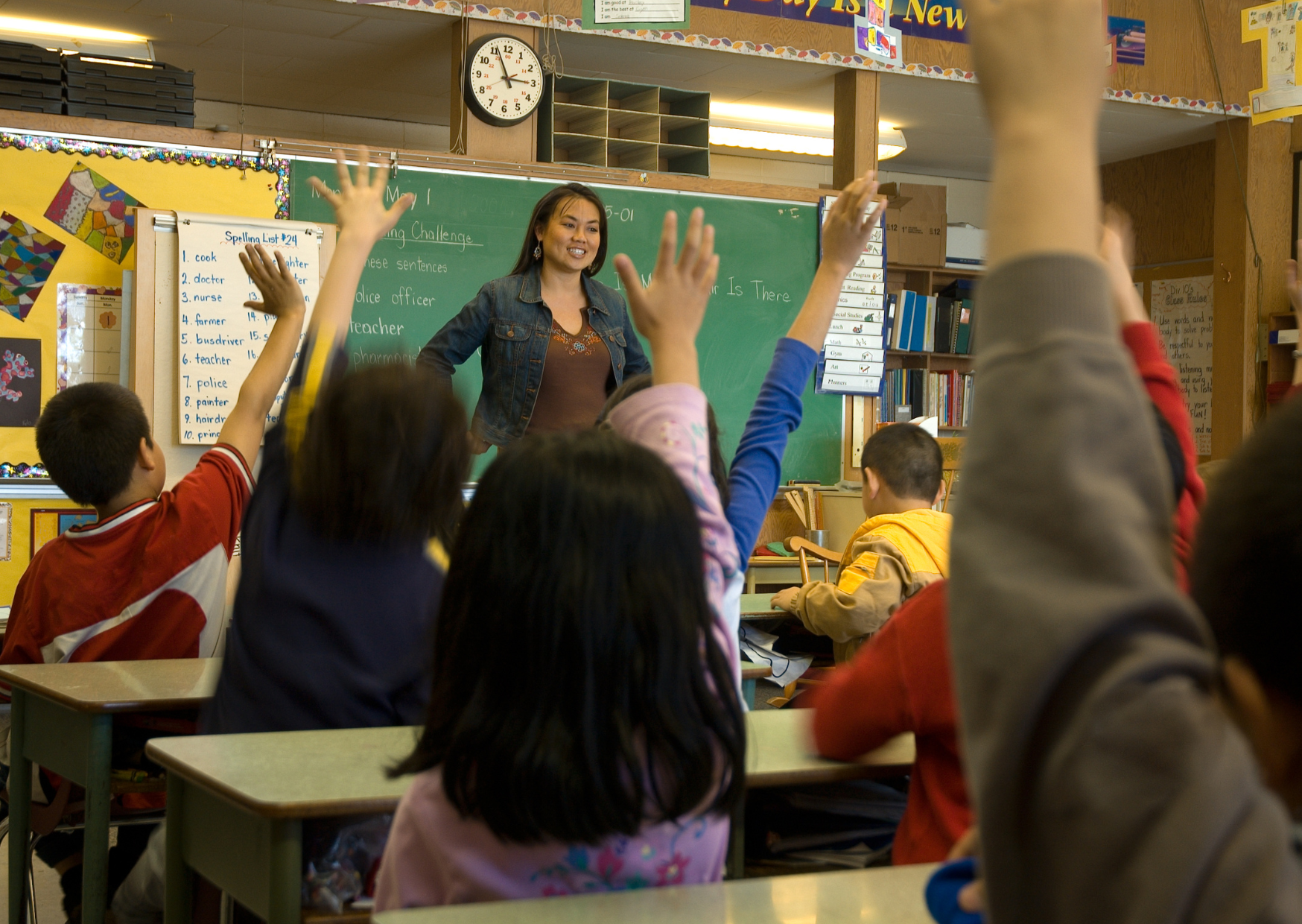 teacher in Madrid