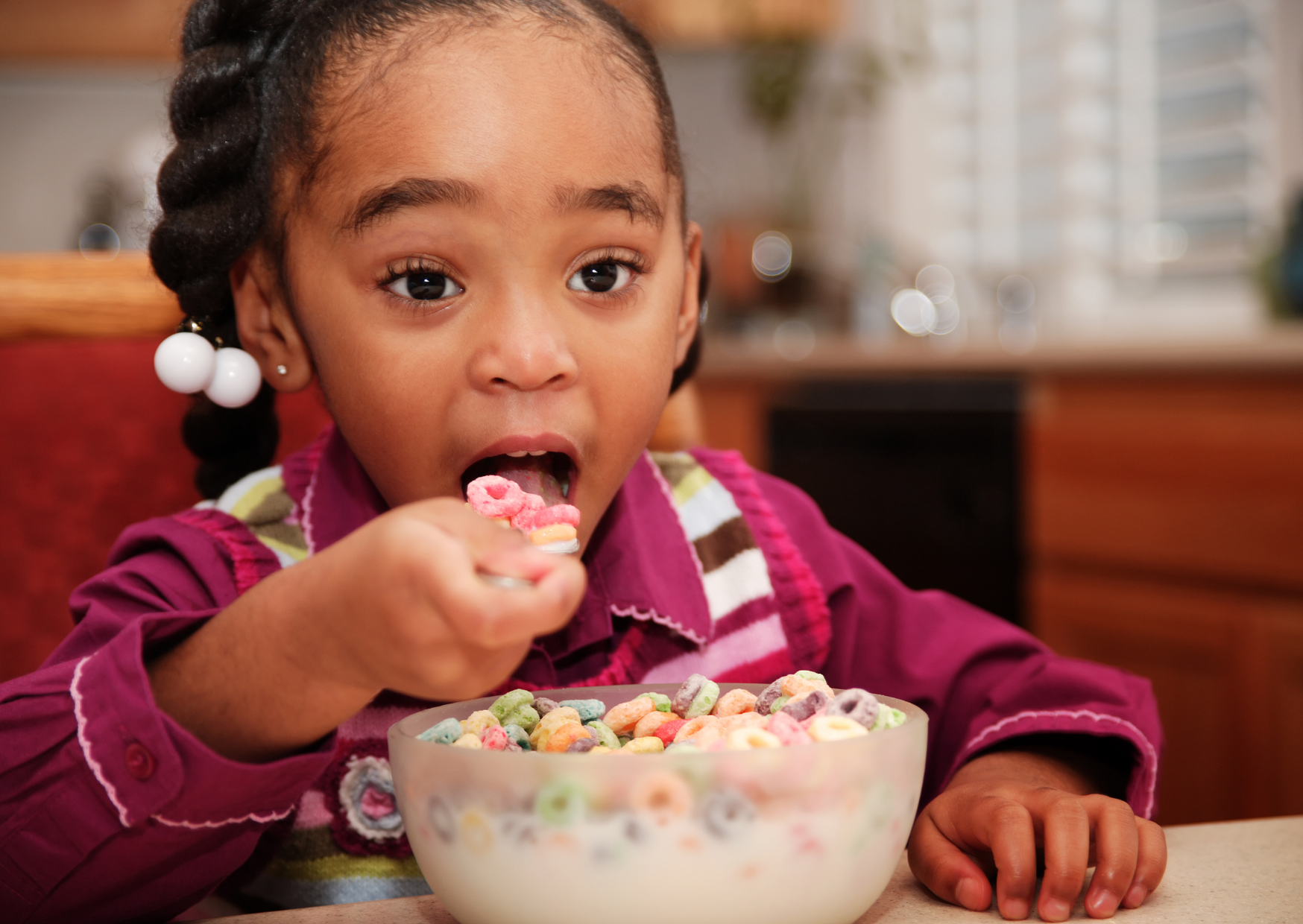 American breakfast cereals with kids 6