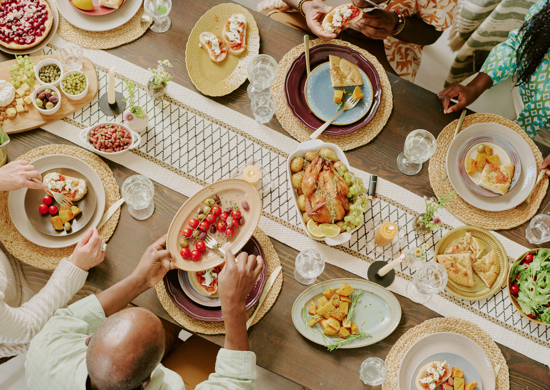 Eating holiday food 2