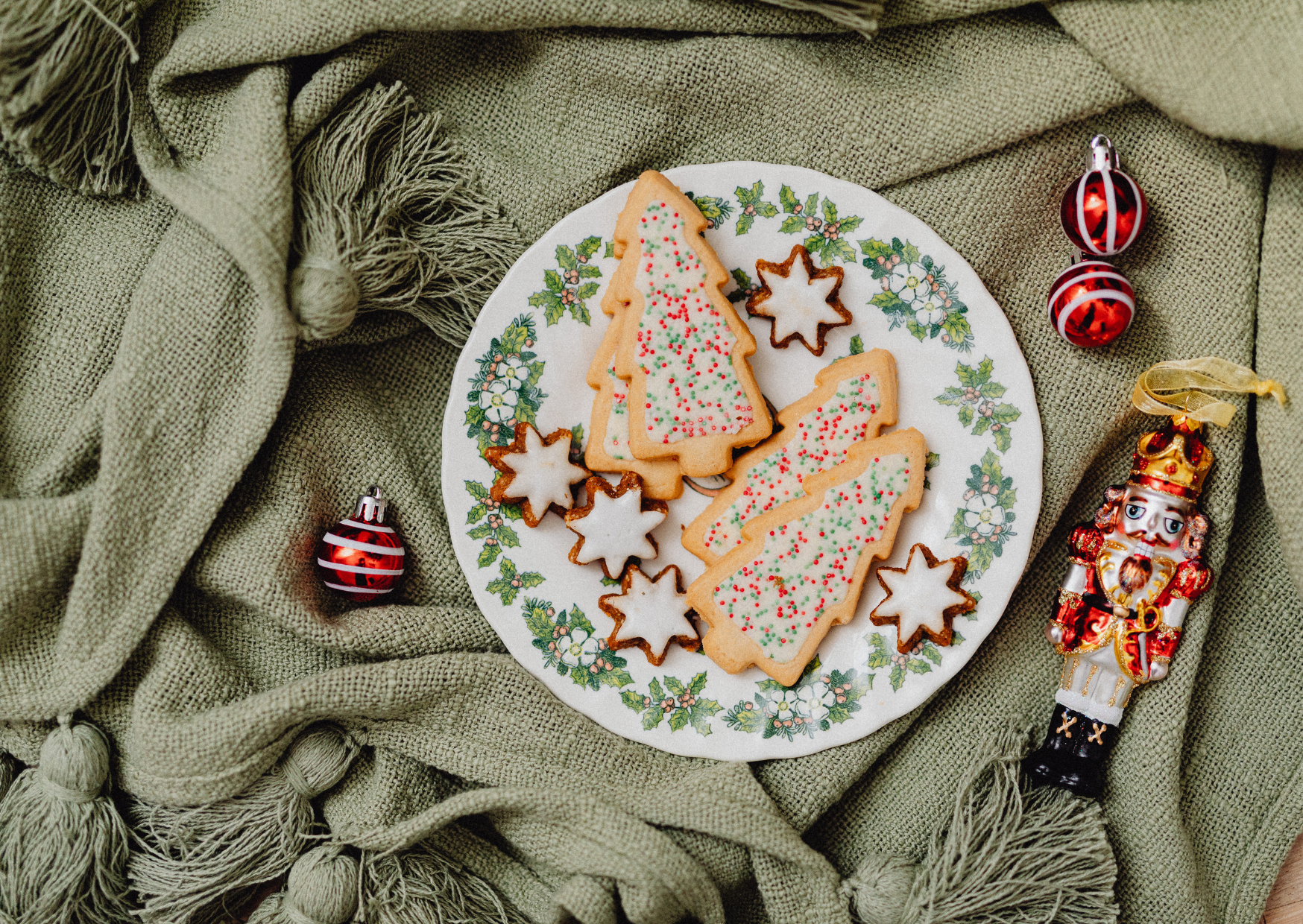 Eating holiday food